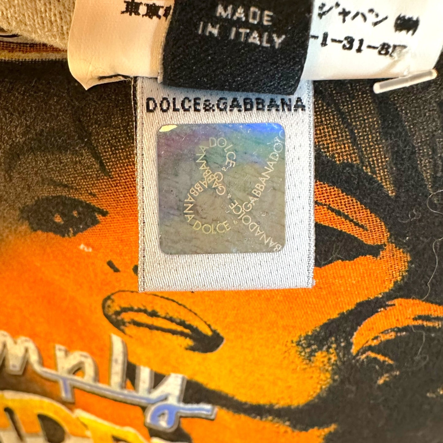 D&G Dolce & Gabbana 'Simply Superlative Deluxe' Patchwork Midi Skirt