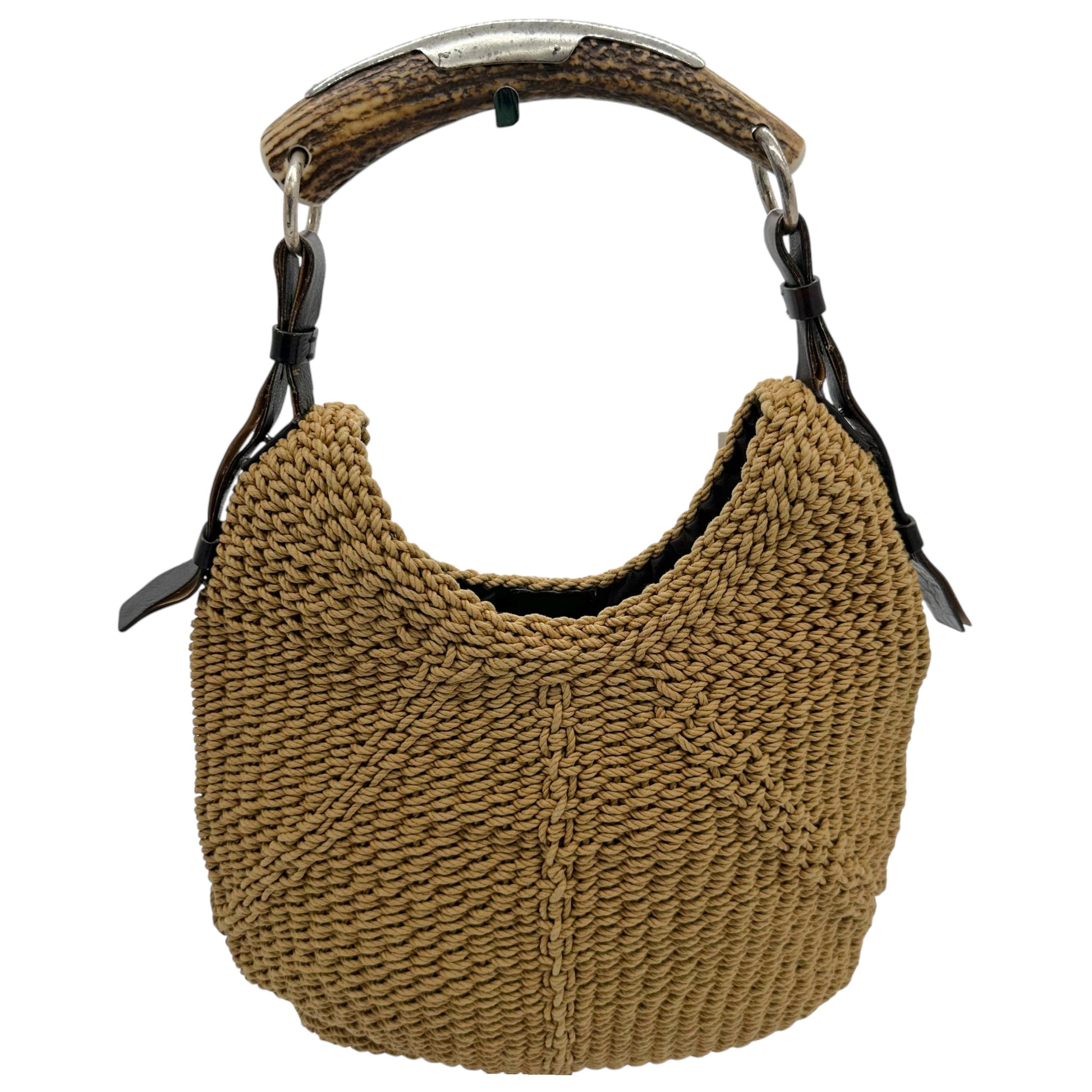 Yves Saint Laurent Rive Gauche Raffia Mombasa Bag - Outfit Repeater