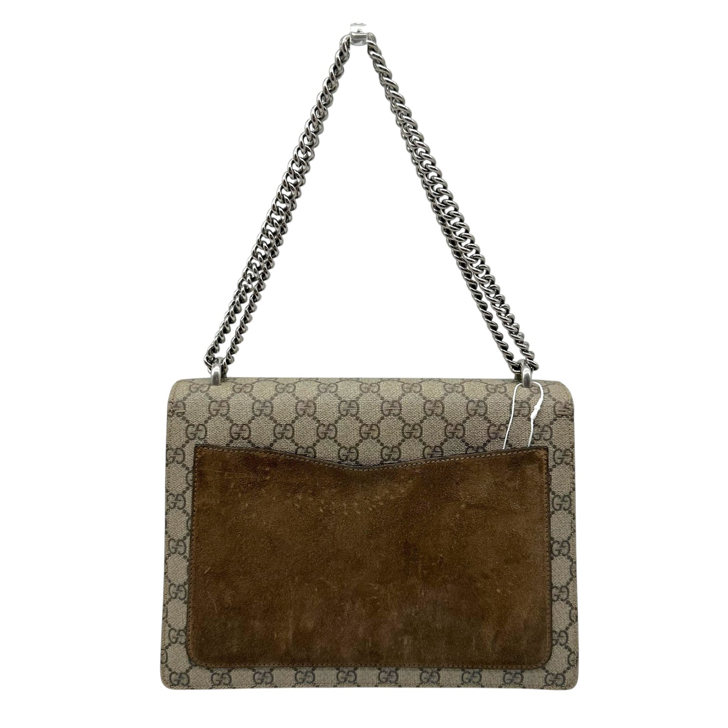 Gucci Tan Supreme Monogram Medium Dionysus Shoulder Bag