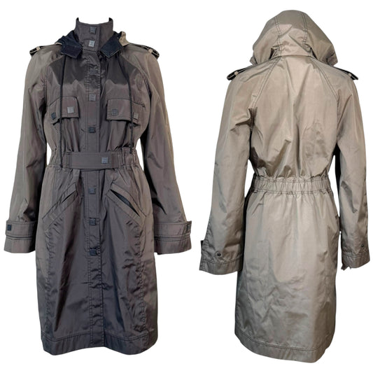 Chanel Sport Brown & Black Gradient Trench Jacket - Outfit Repeater