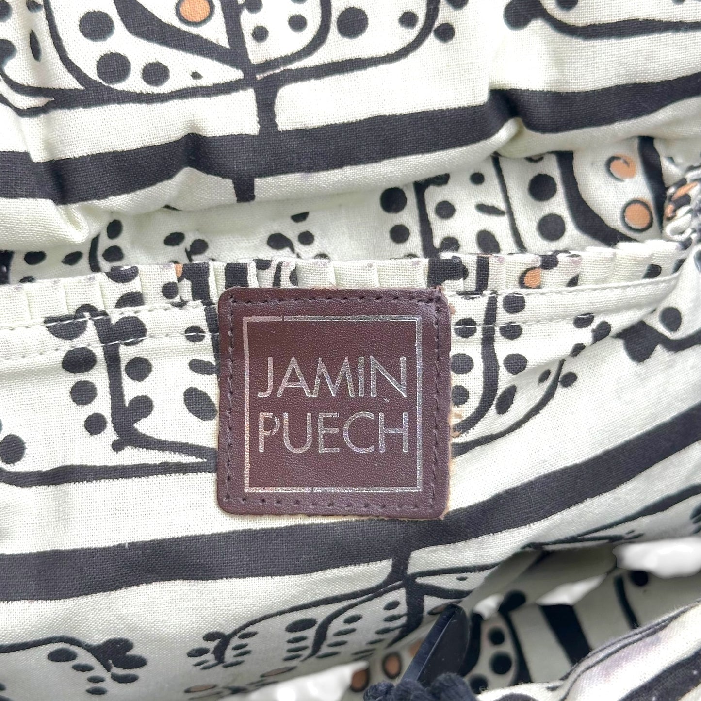 Jamin Puech Beaded & Sequin Union Jack Mini Tote Handbag