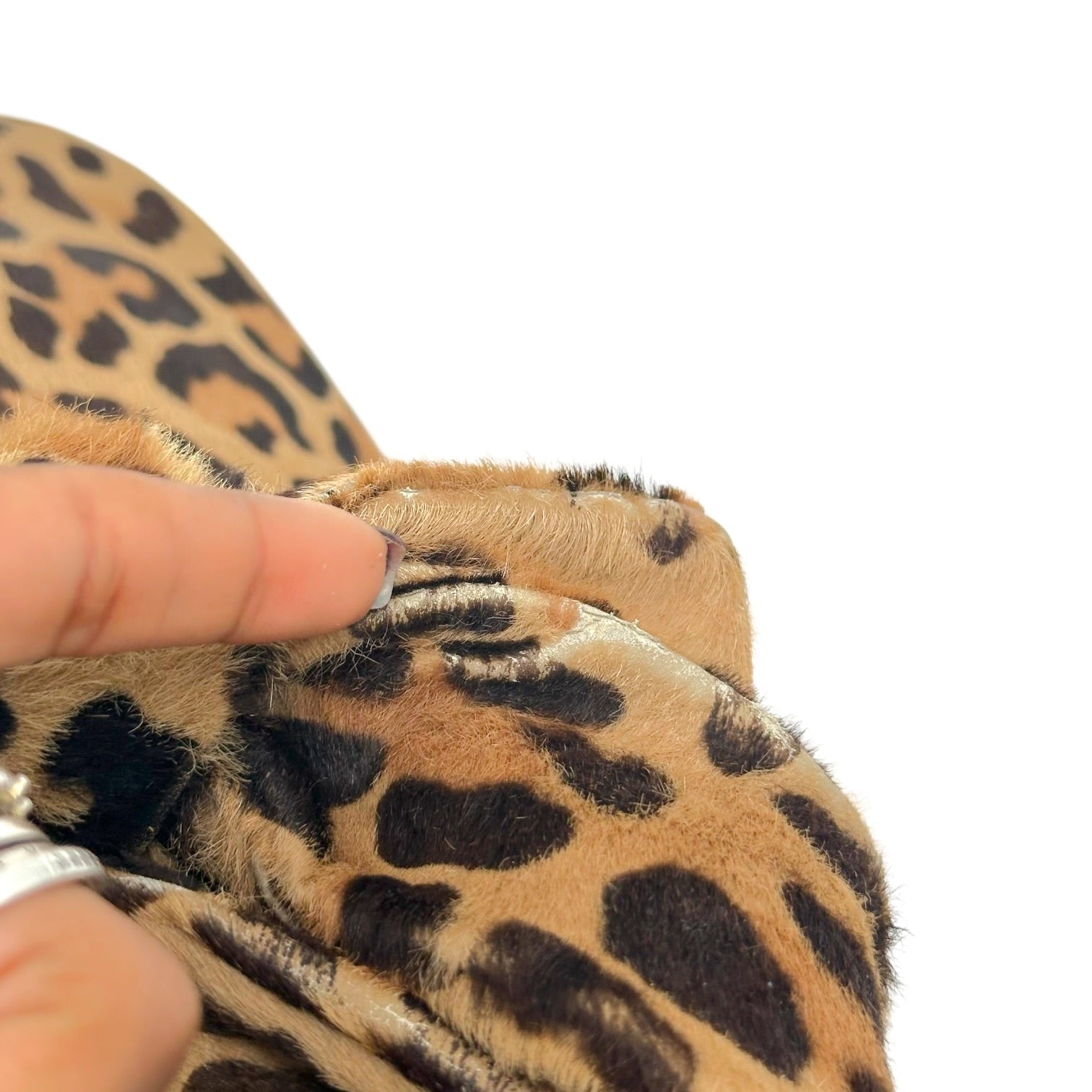Louis Vuitton Alma Bag Leopard Print Ponyhair Monogram