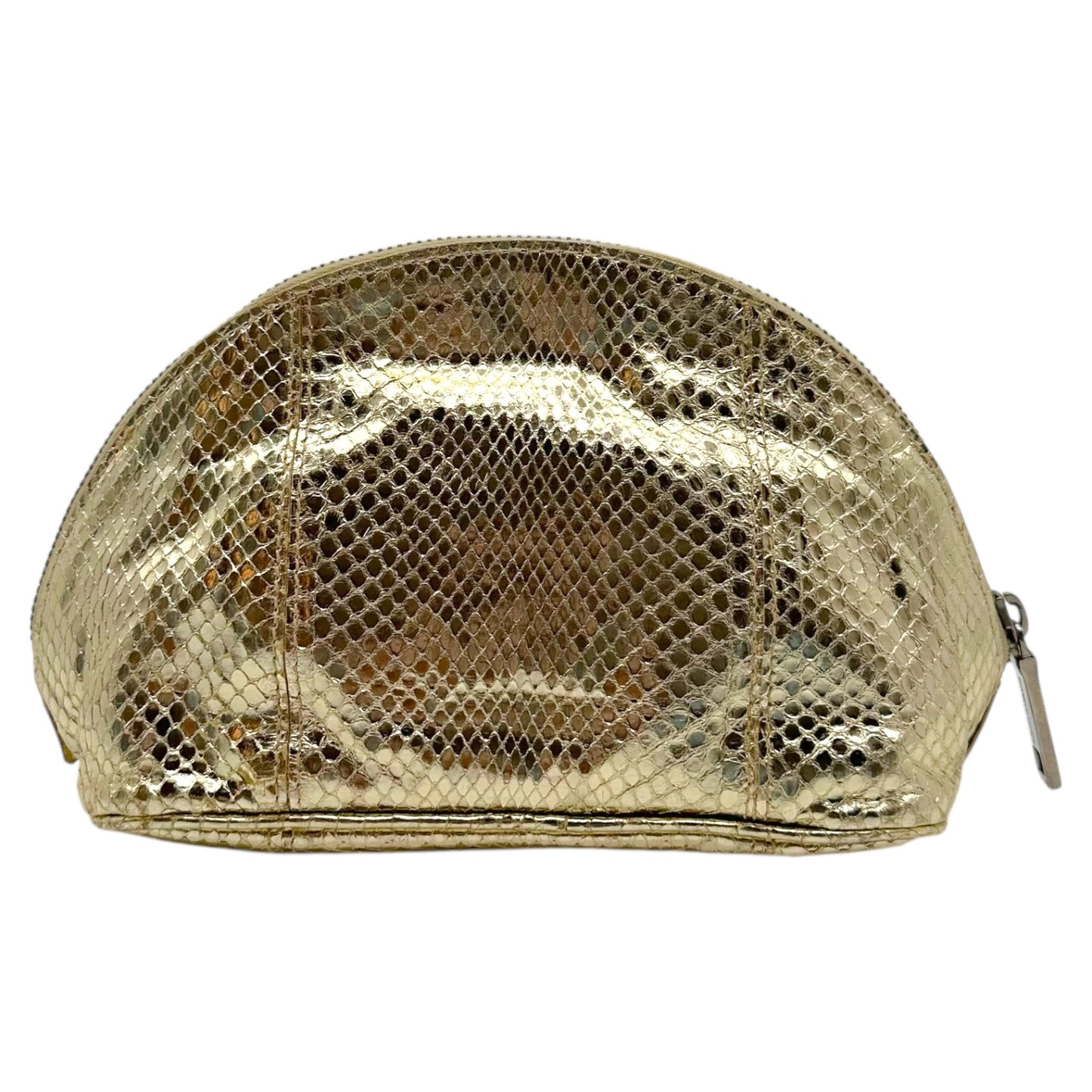 Dolce & Gabbana Gold Python Cosmetic Pouch