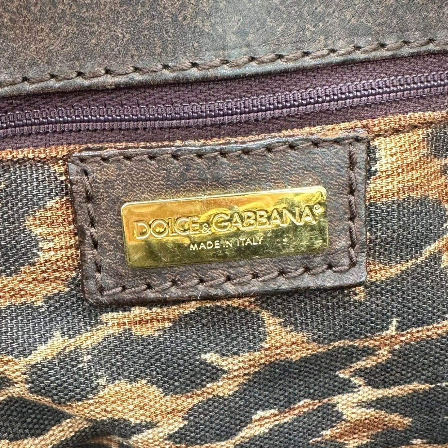 Dolce & Gabbana Brown Leather Trim Raffia Beach Tote Bag - Outfit Repeater