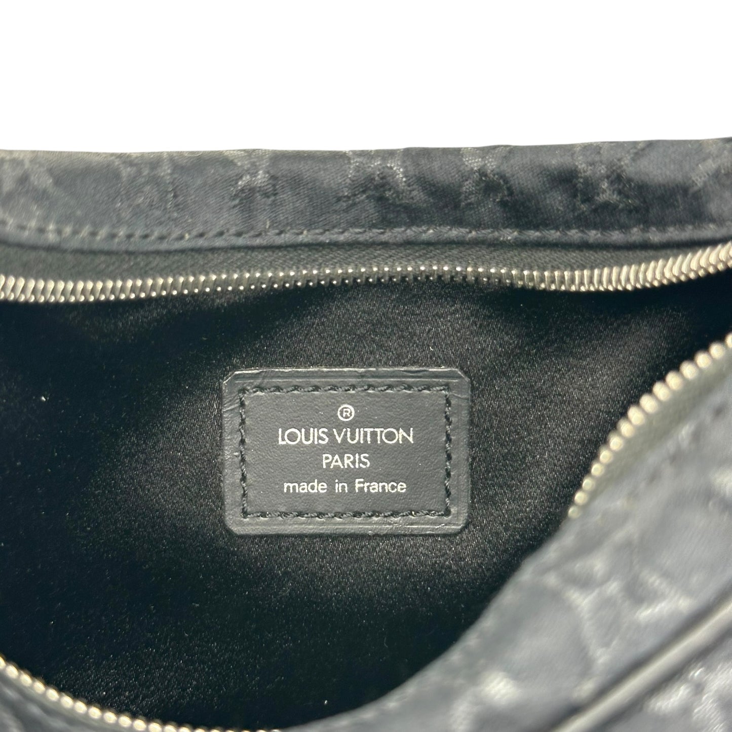Louis Vuitton Black Satin Monogram Little Boulogne Mini Bag - Outfit Repeater