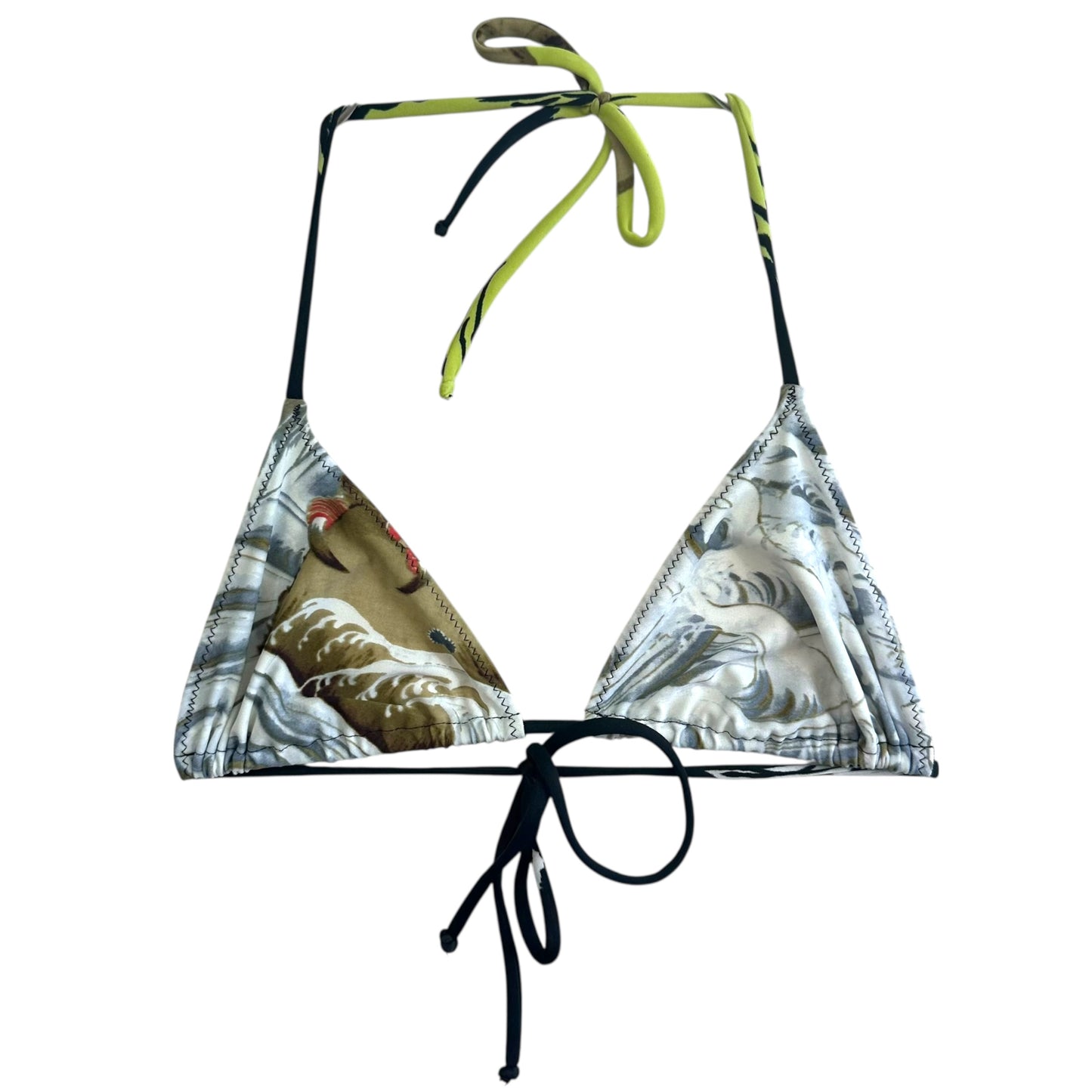 Jean Paul Gaultier Soleil Eagle Print Bikini Set