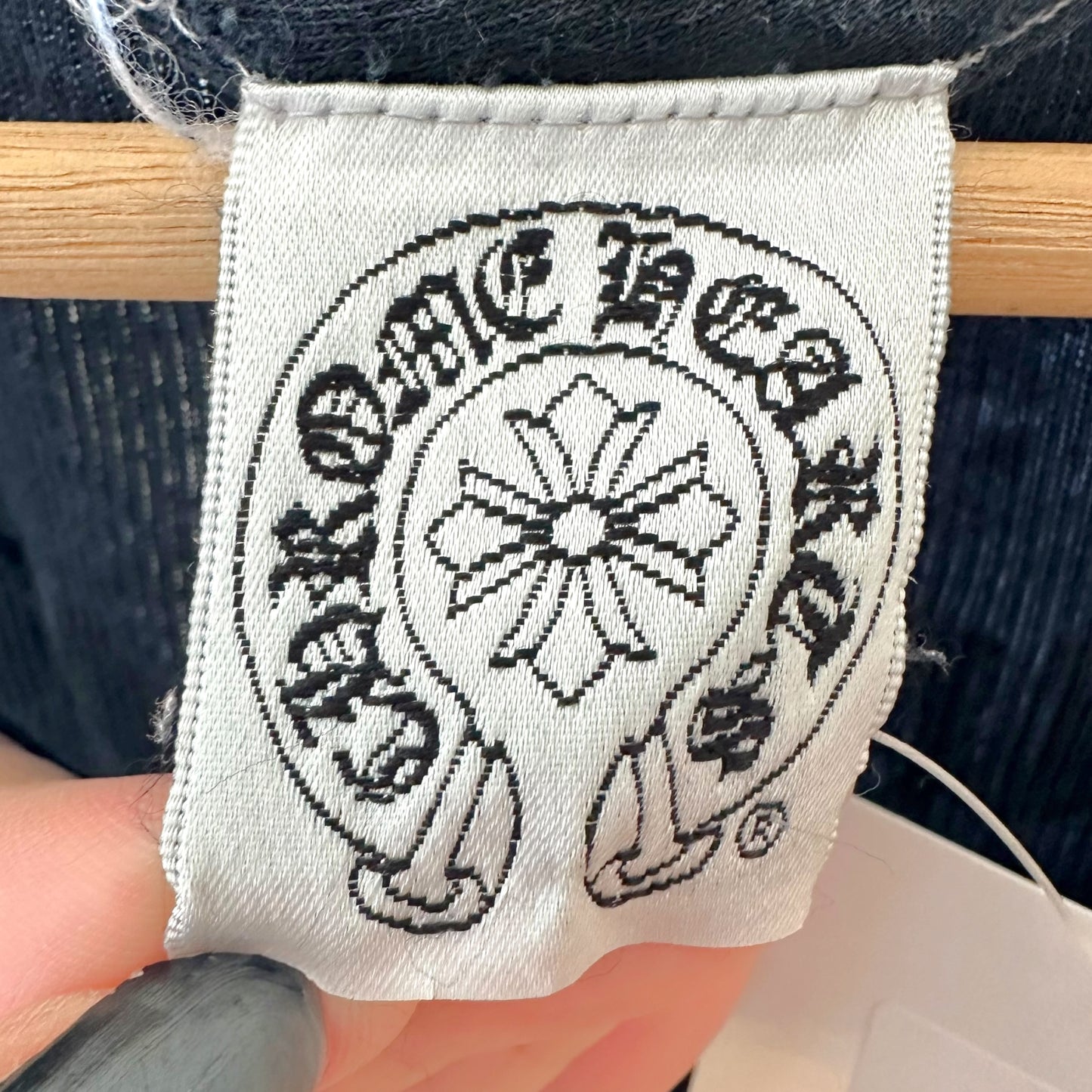 Chrome Hearts Black Cross Logo Tank Top
