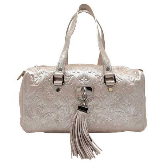 Louis Vuitton Boston Shoulder Bag Pink Shimmer Monogram