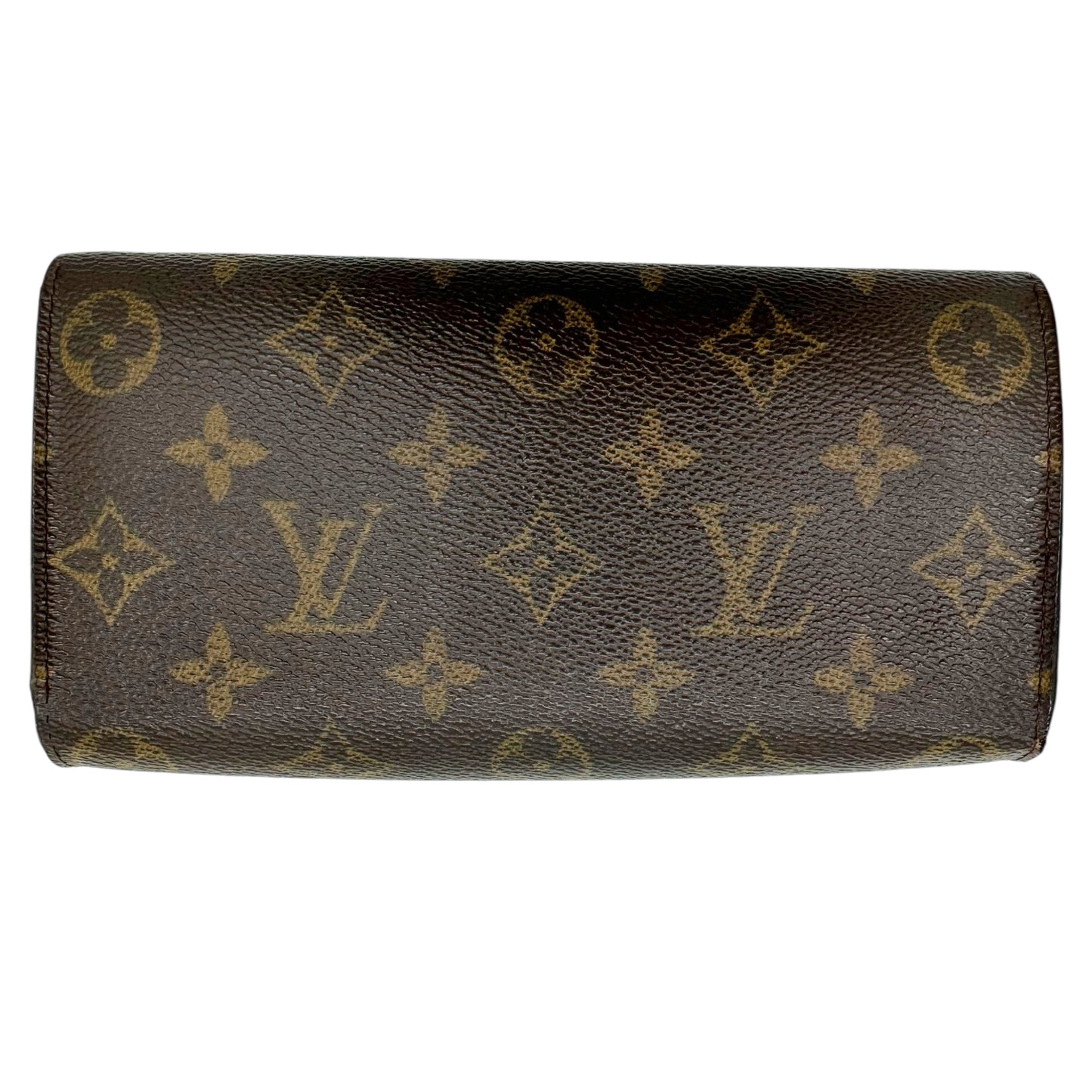Louis Vuitton Monogram Sarah Wallet Brown Canvas