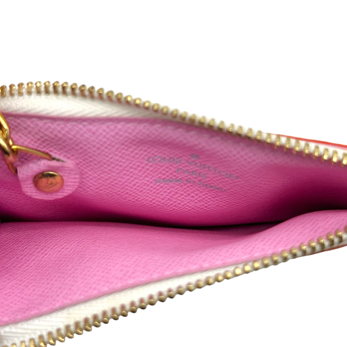 Louis Vuitton White Murakami Multicolor Monogram Zippered Card Holder