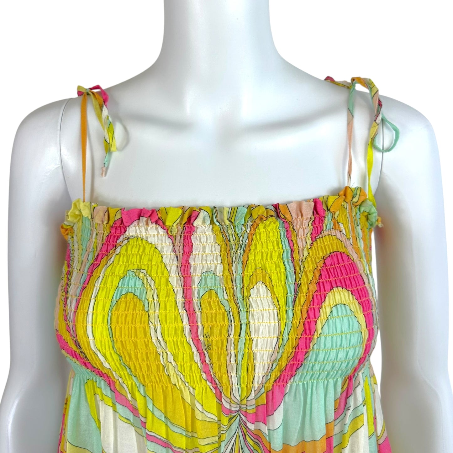 Emilio Pucci Multicolor Printed Mini Dress Size S