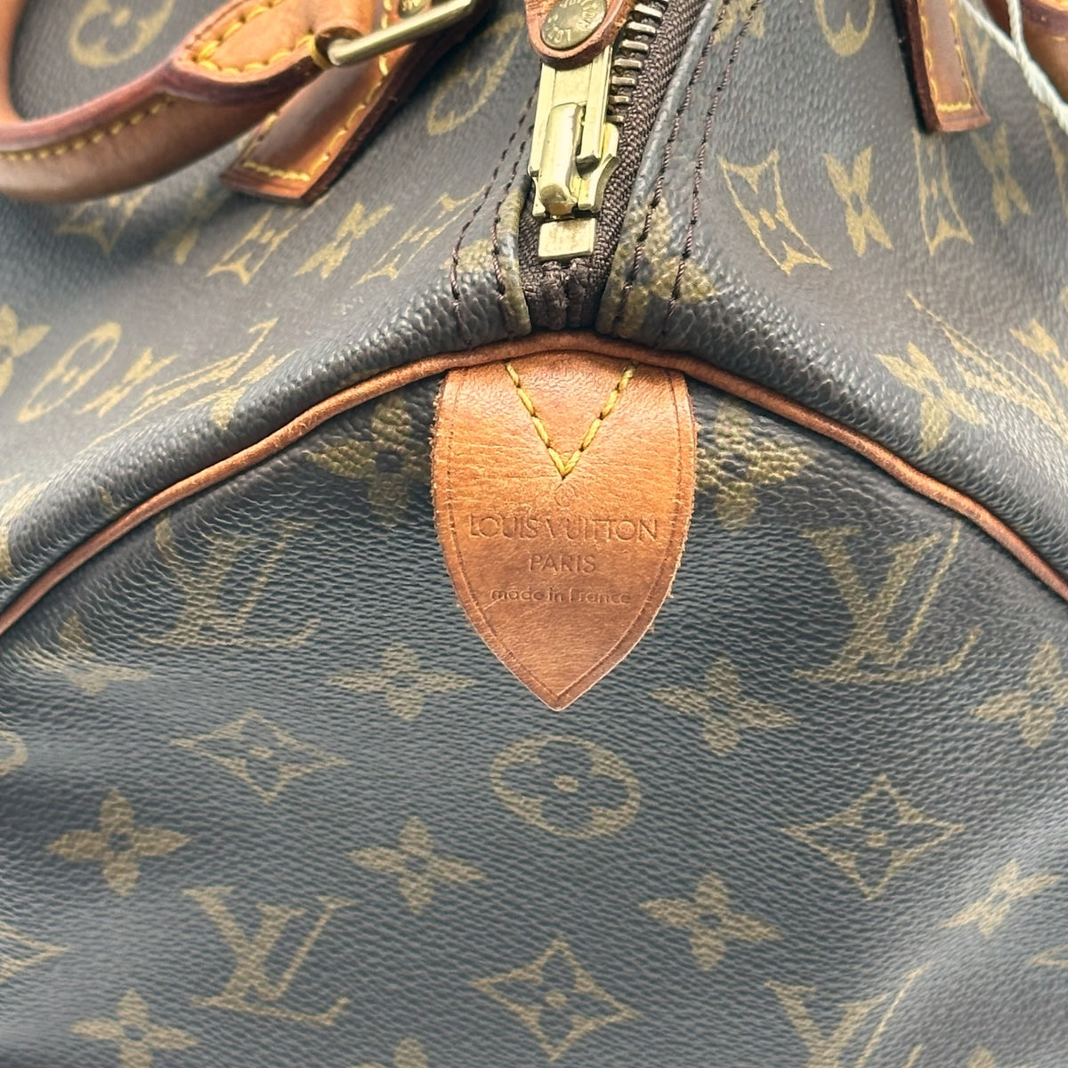 Louis Vuitton Speedy 30 Handbag Brown Monogram Canvas