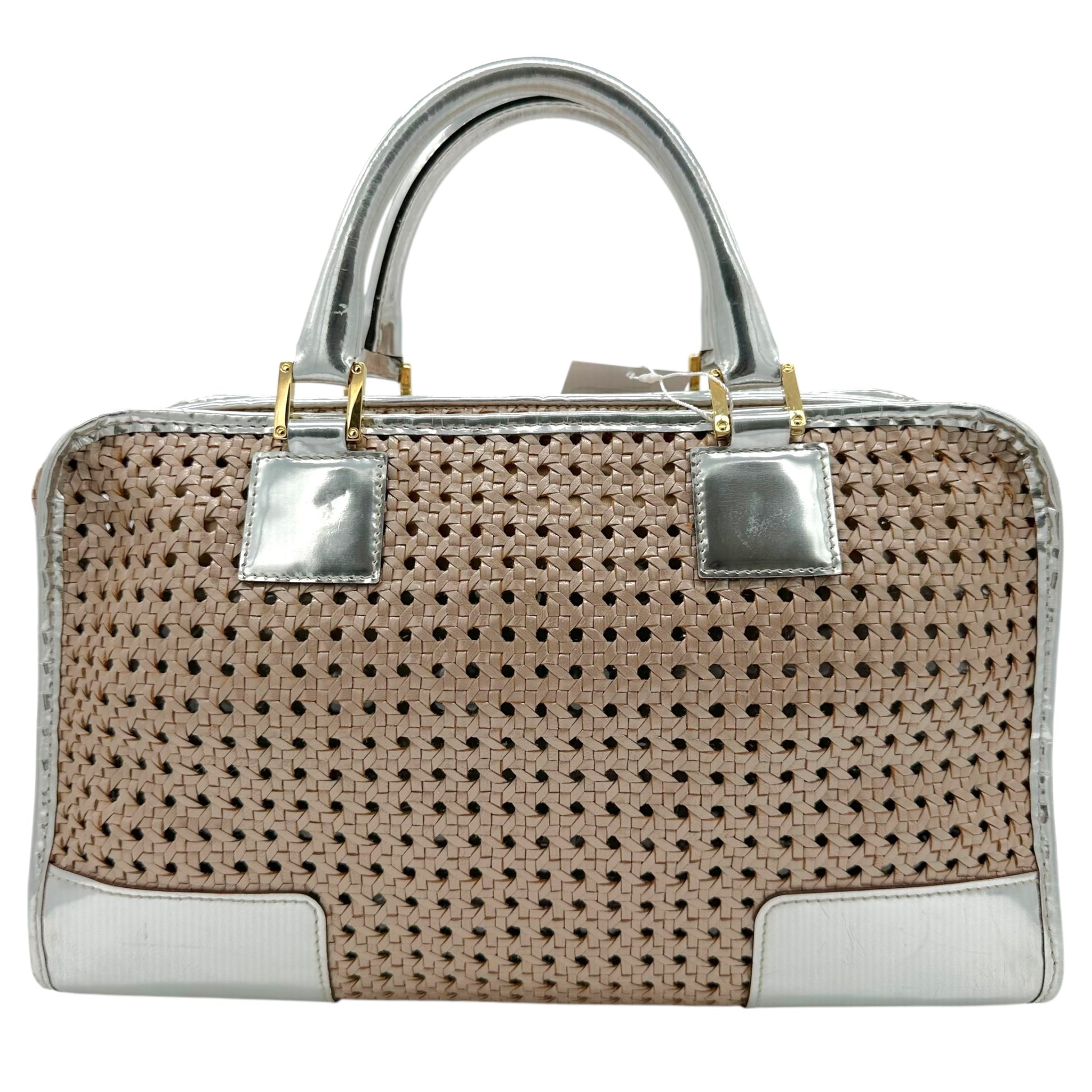 Loewe 2007 Special Edition Silver & Gold Amazona 36 Bag - Outfit Repeater