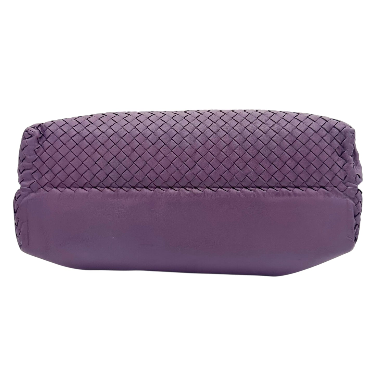 Bottega Veneta Purple Intrecciato Tote Bag