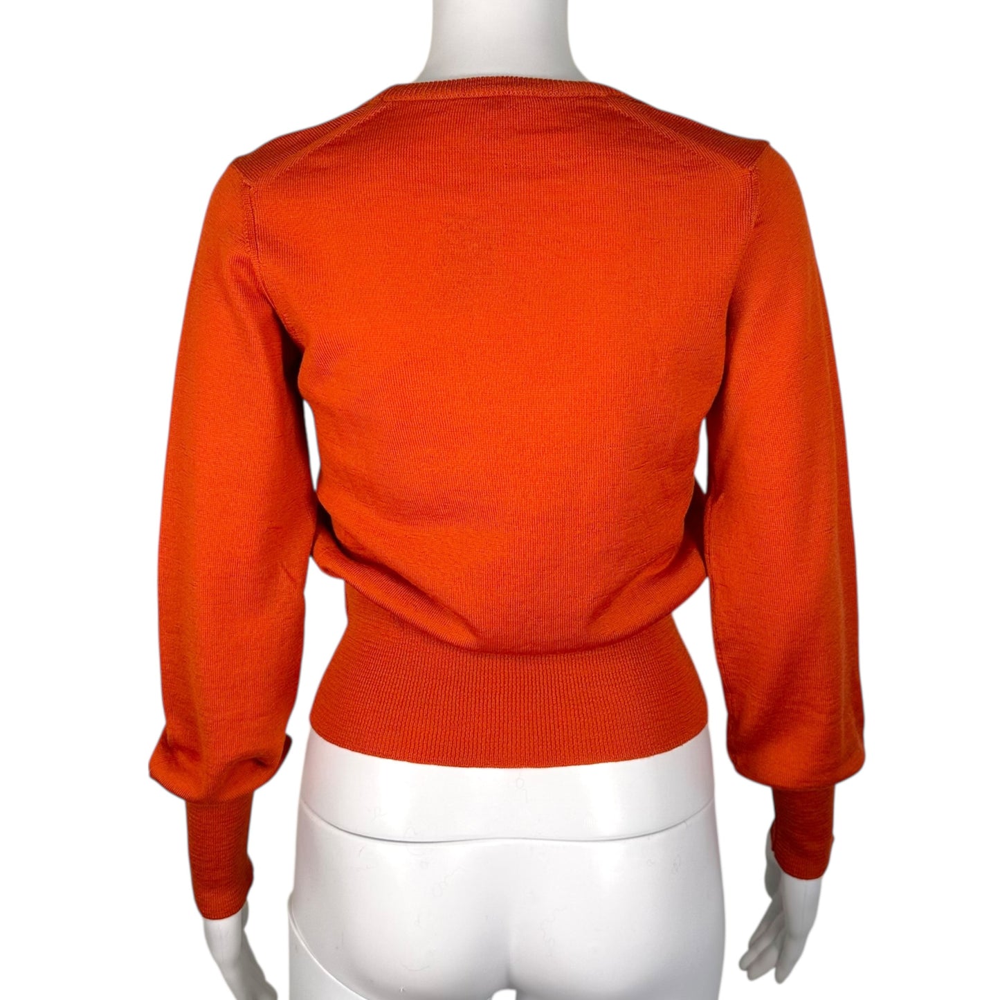 Vivienne Westwood Red Label Red Knit Cropped Sweater