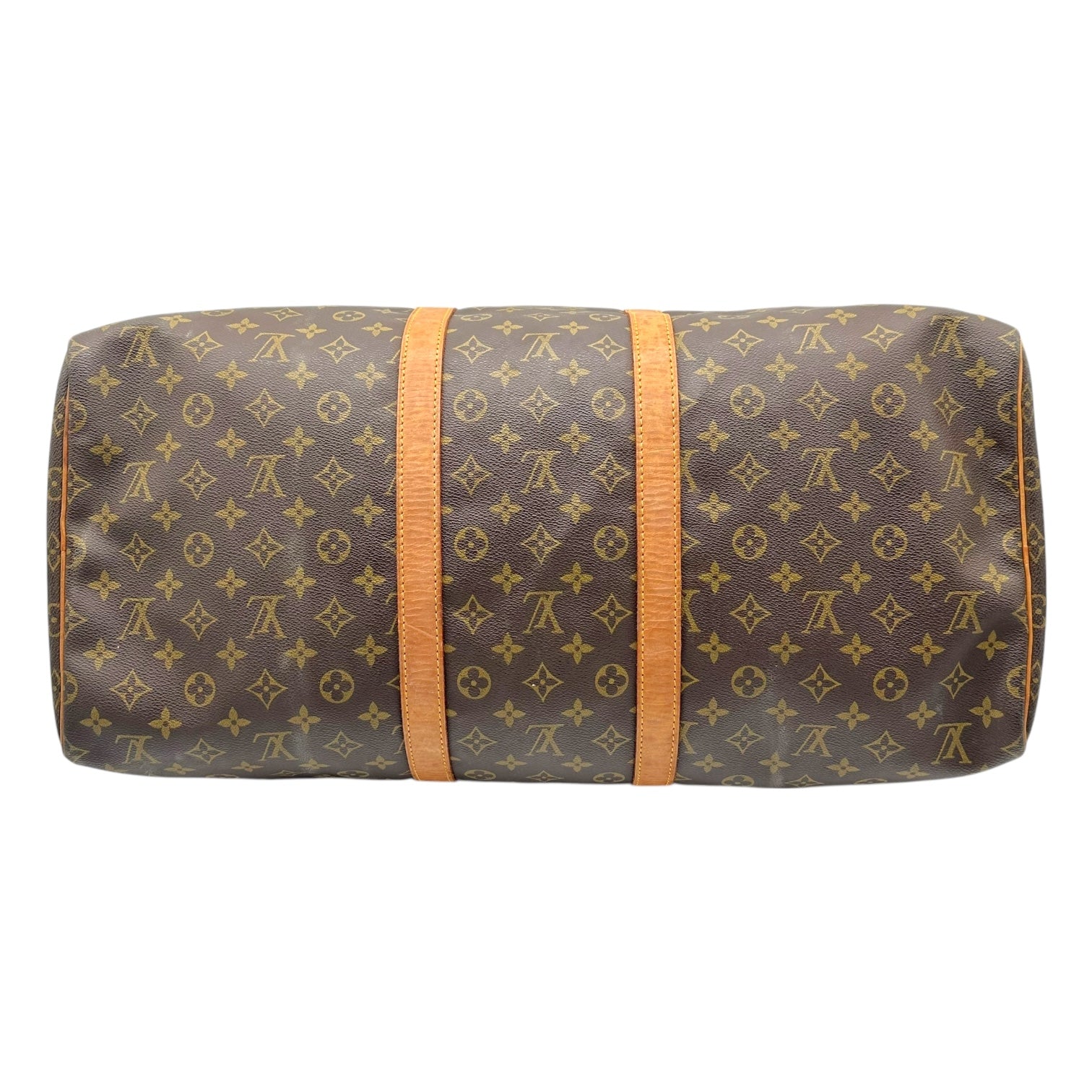 Louis Vuitton Classic Monogram Keepall 55 Duffle Bag - Outfit Repeater
