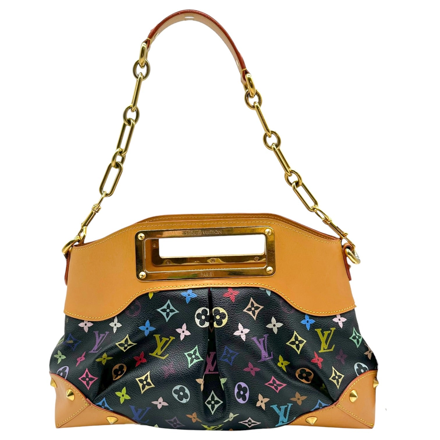 Louis Vuitton Black Multicolor Murakami Judy MM Bag