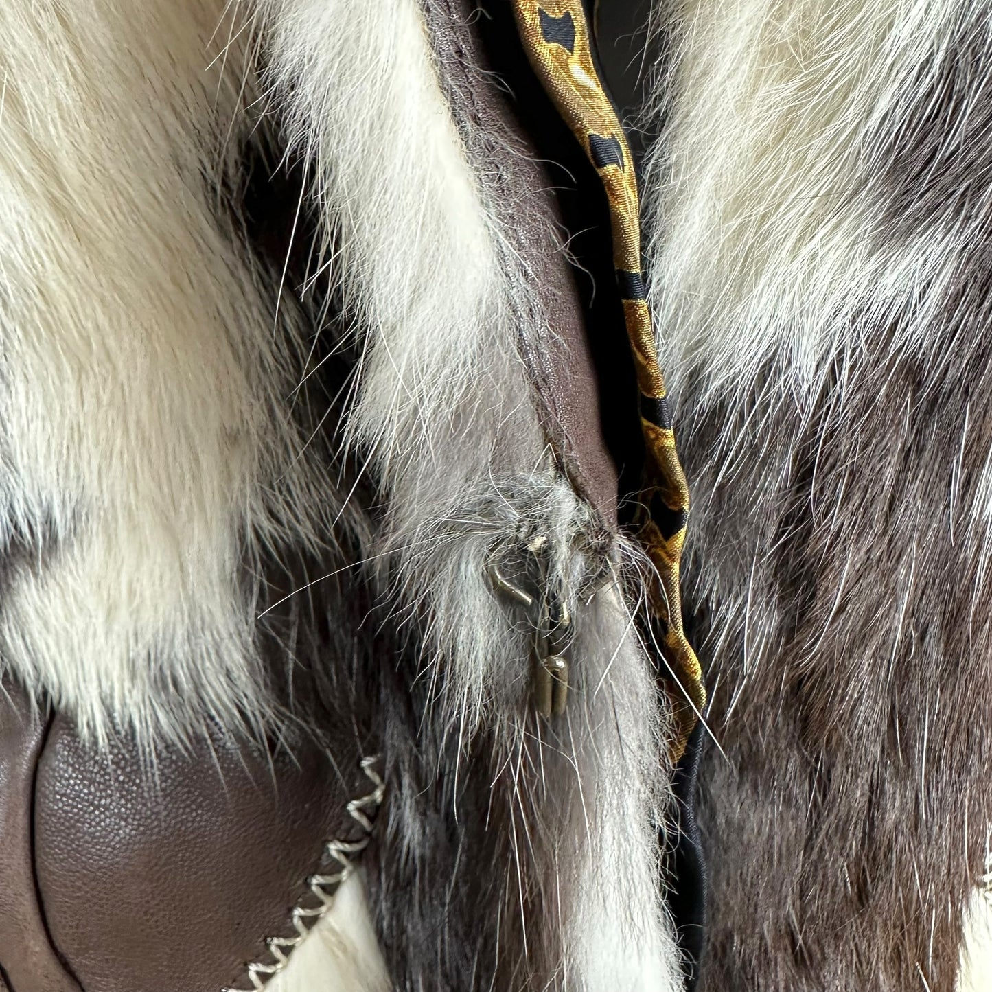 Roberto Cavalli F/W 2003 Rabbit Fur & Leather Vest - Outfit Repeater