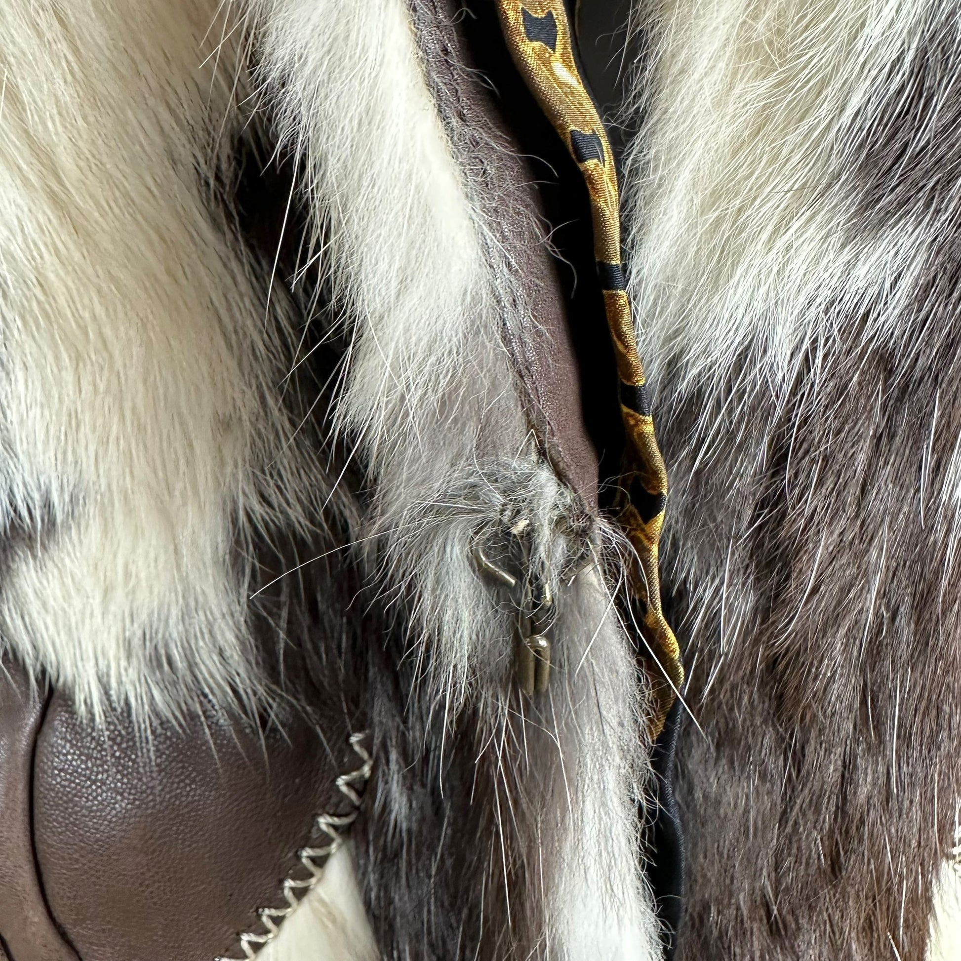 Roberto Cavalli F/W 2003 Rabbit Fur & Leather Vest - Outfit Repeater