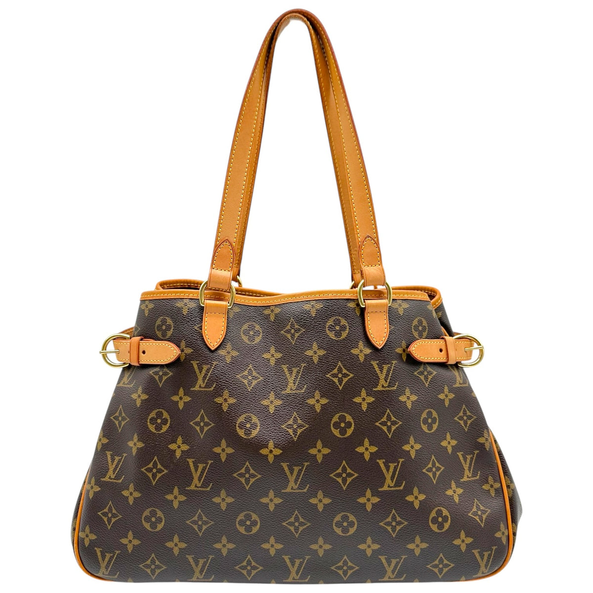 Louis Vuitton Brown Monogram Shoulder Tote Bag
