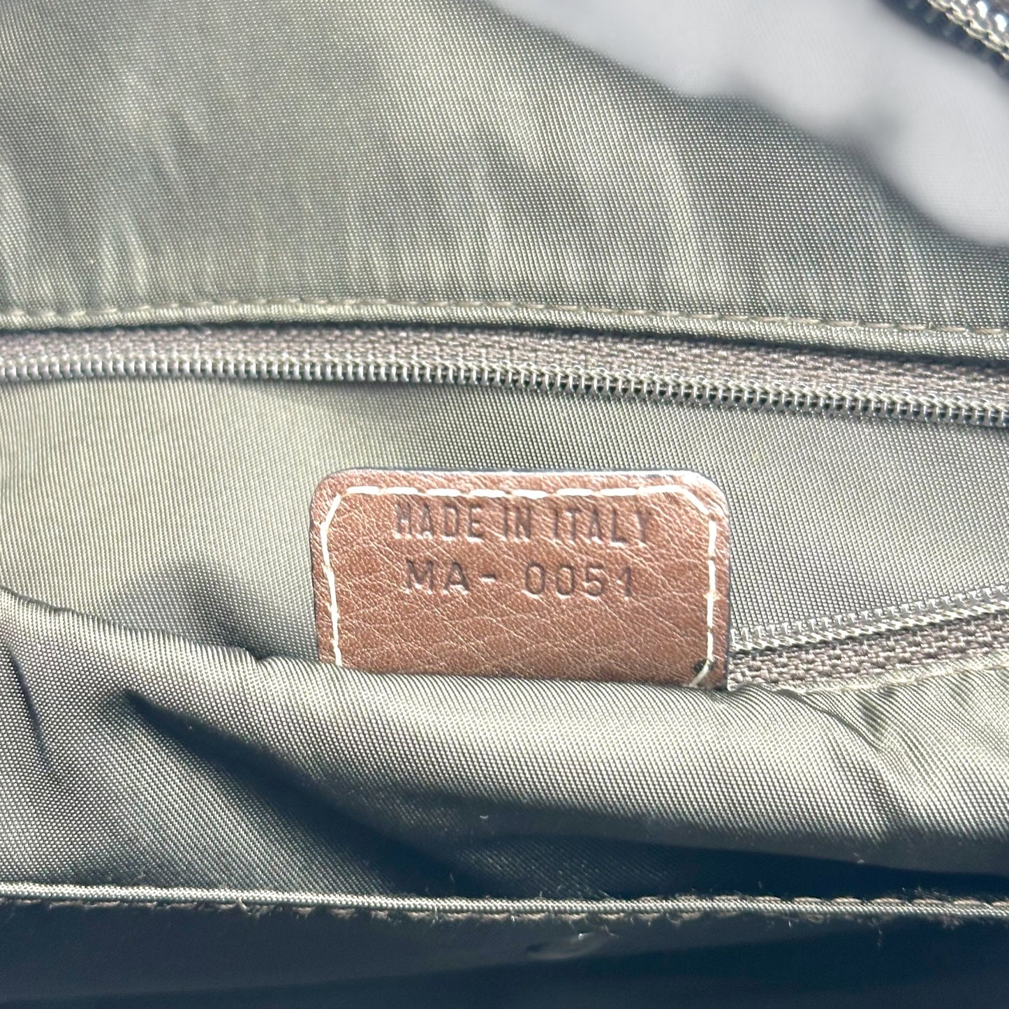 Christian Dior Brown Leather Large Double Saddle Bowler Bag