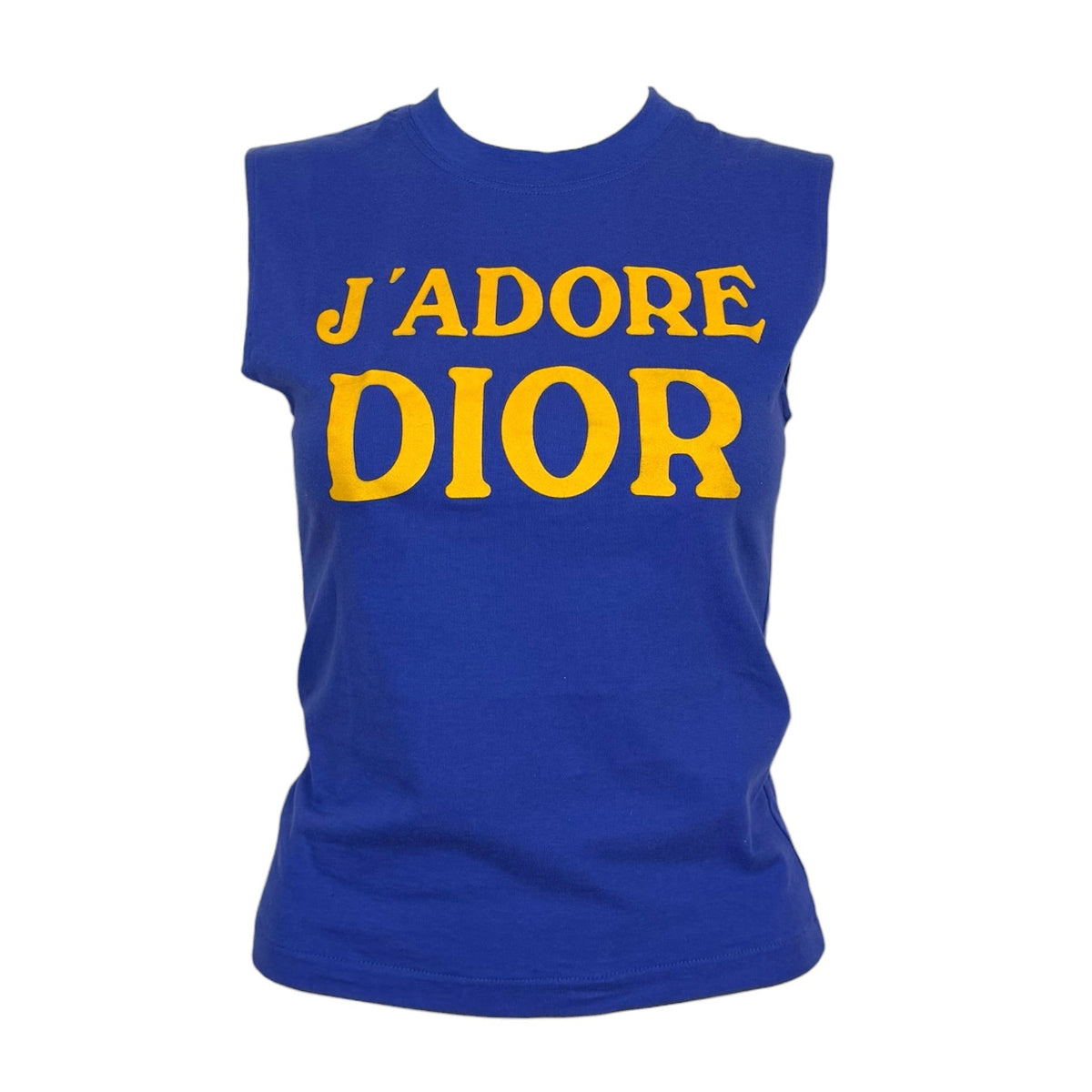 Christian Dior F/W 2001 J'adroe Dior Purple & Gold Tank