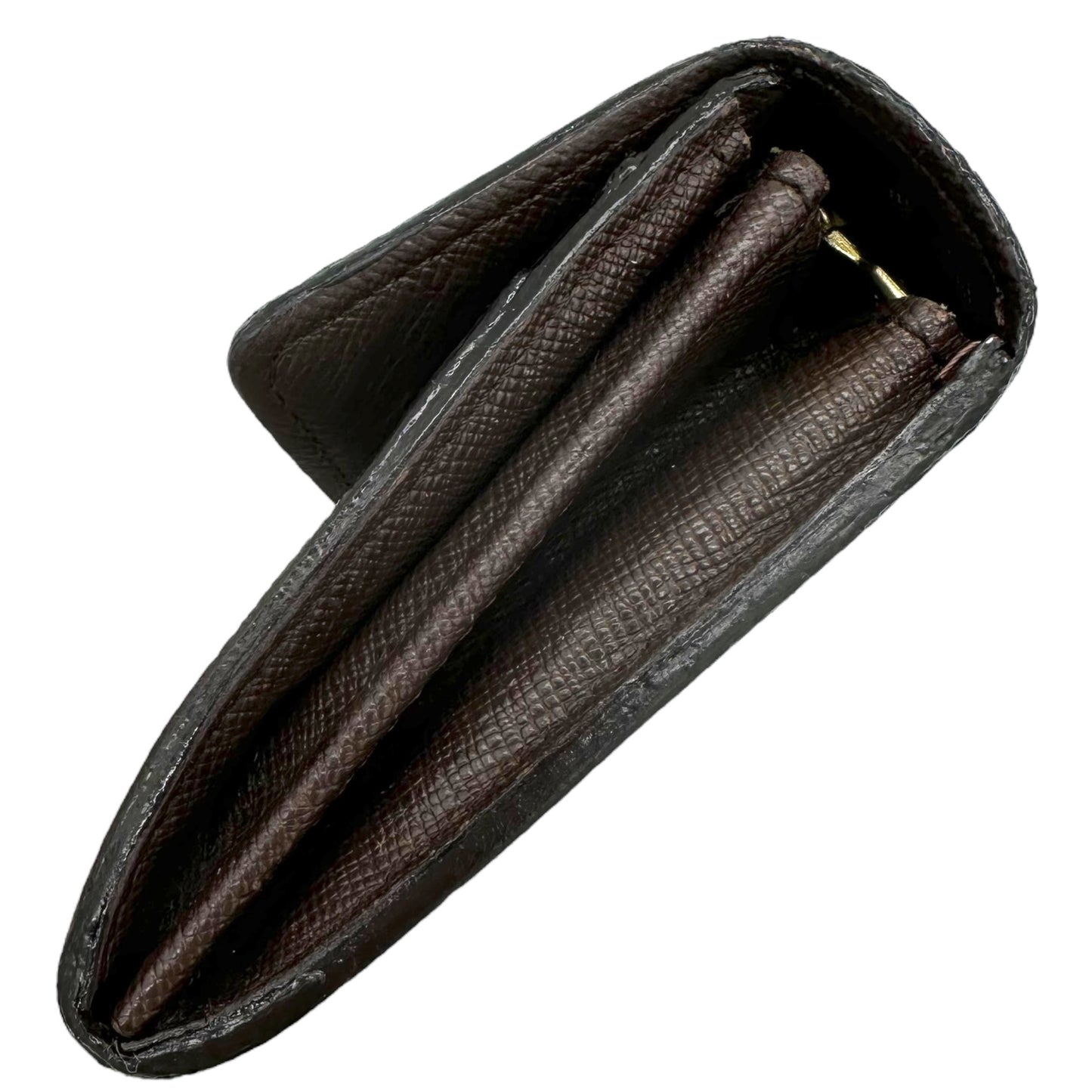 Louis Vuitton Damier Ebene Sarah Wallet