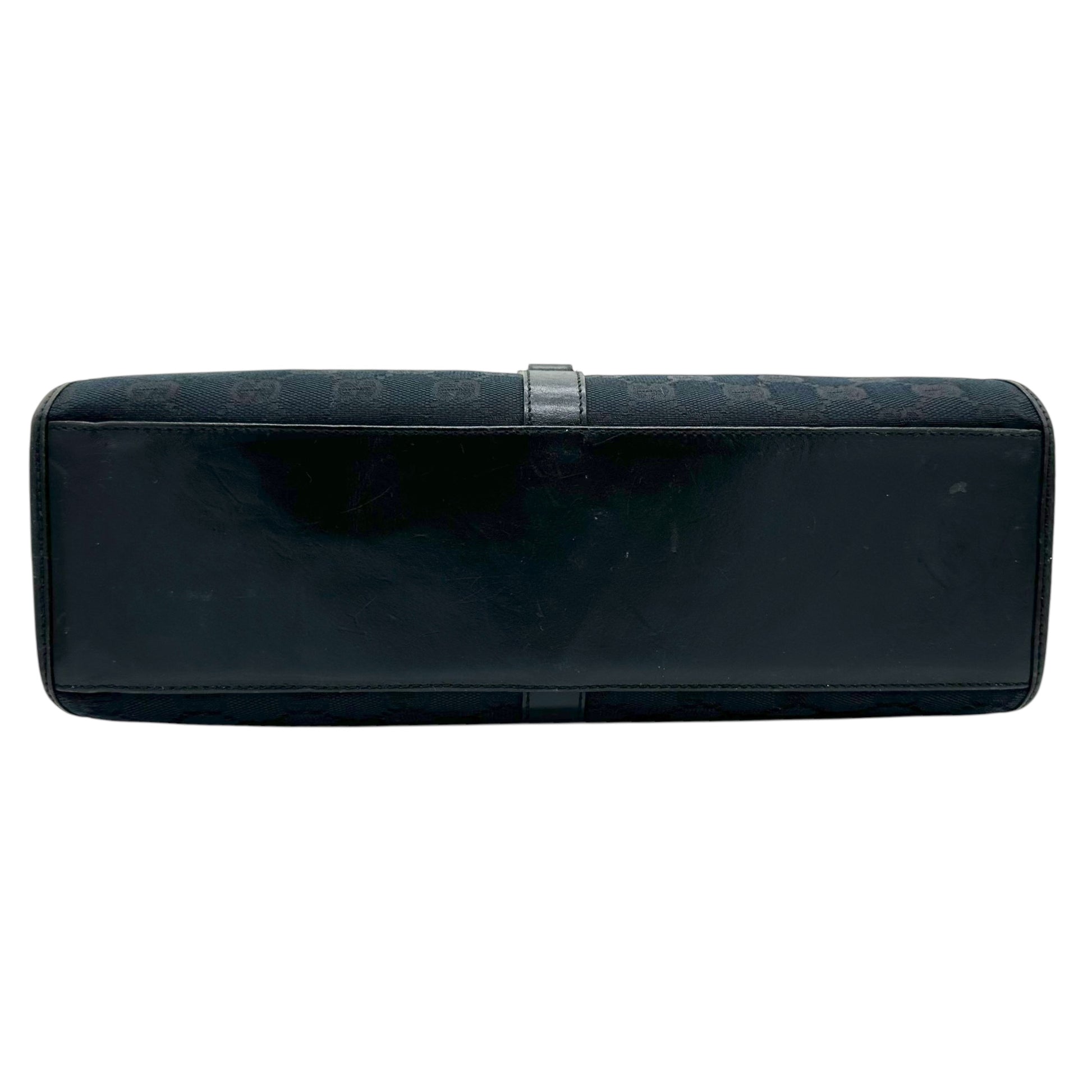 Gucci Black Monogram Canvas Jackie Bag - Outfit Repeater