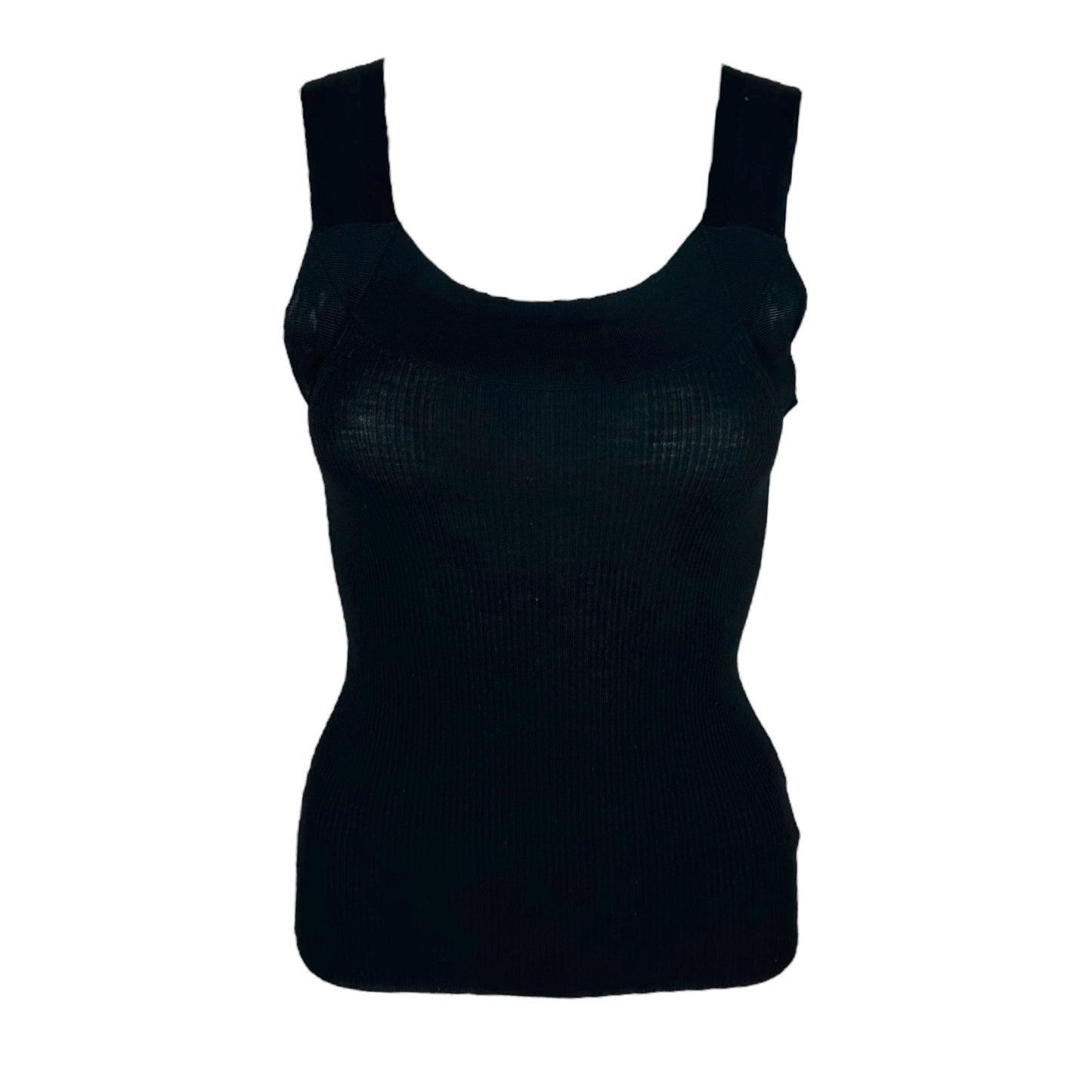 Gucci Black Ribbed Tank