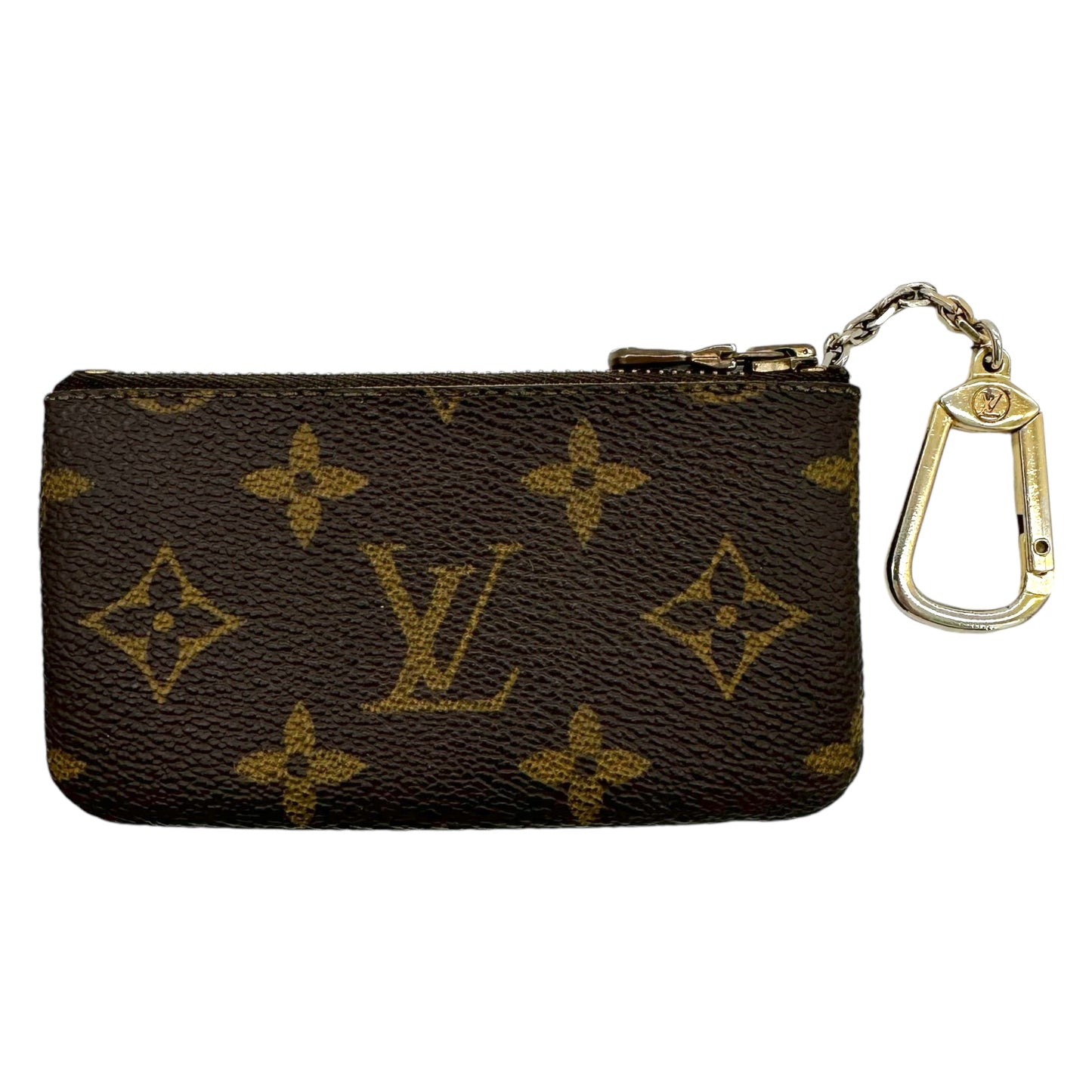 Louis Vuitton Brown Monogram Key Pouch