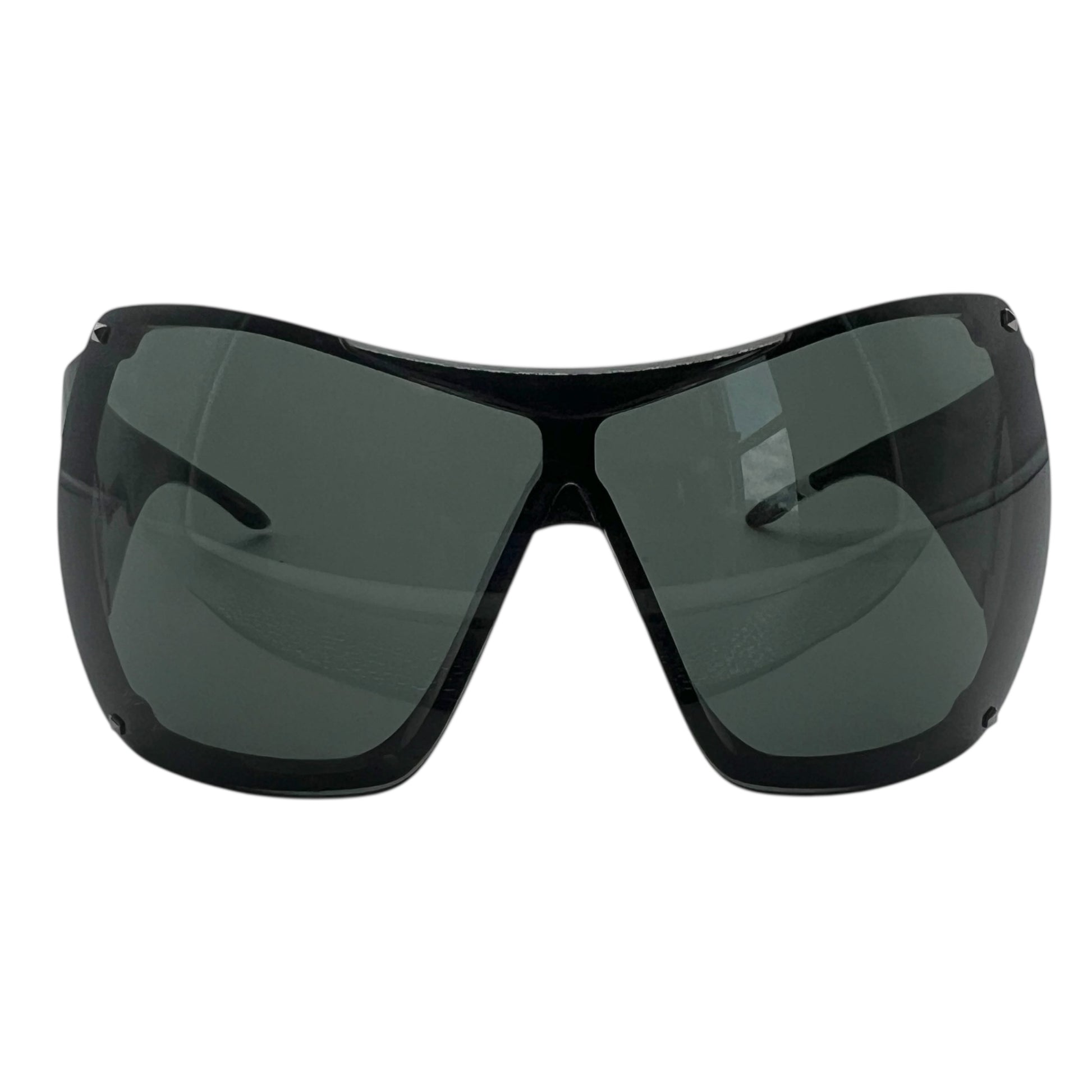 Christian Dior Black & White Overshine Logo Sunglasses - Outfit Repeater