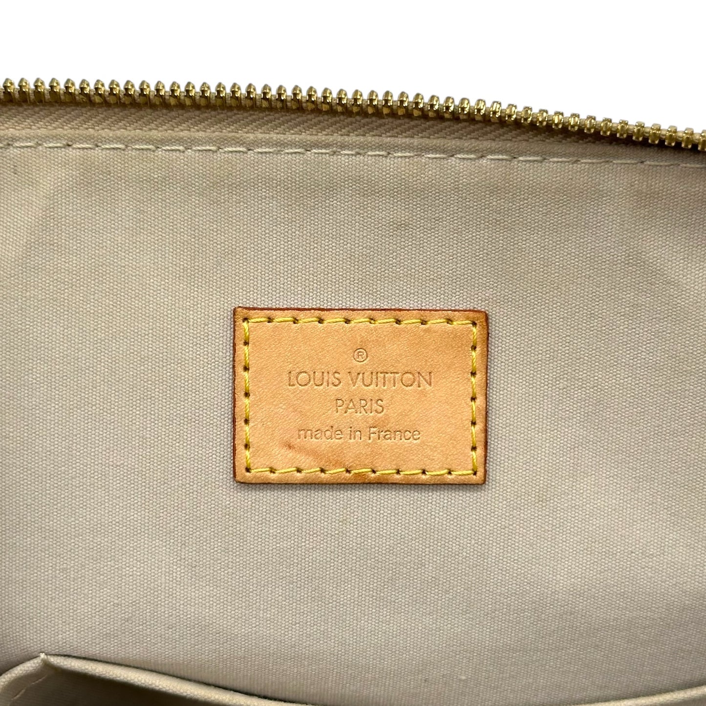 Louis Vuitton Gold Mirror Monogram Alma GM Bag