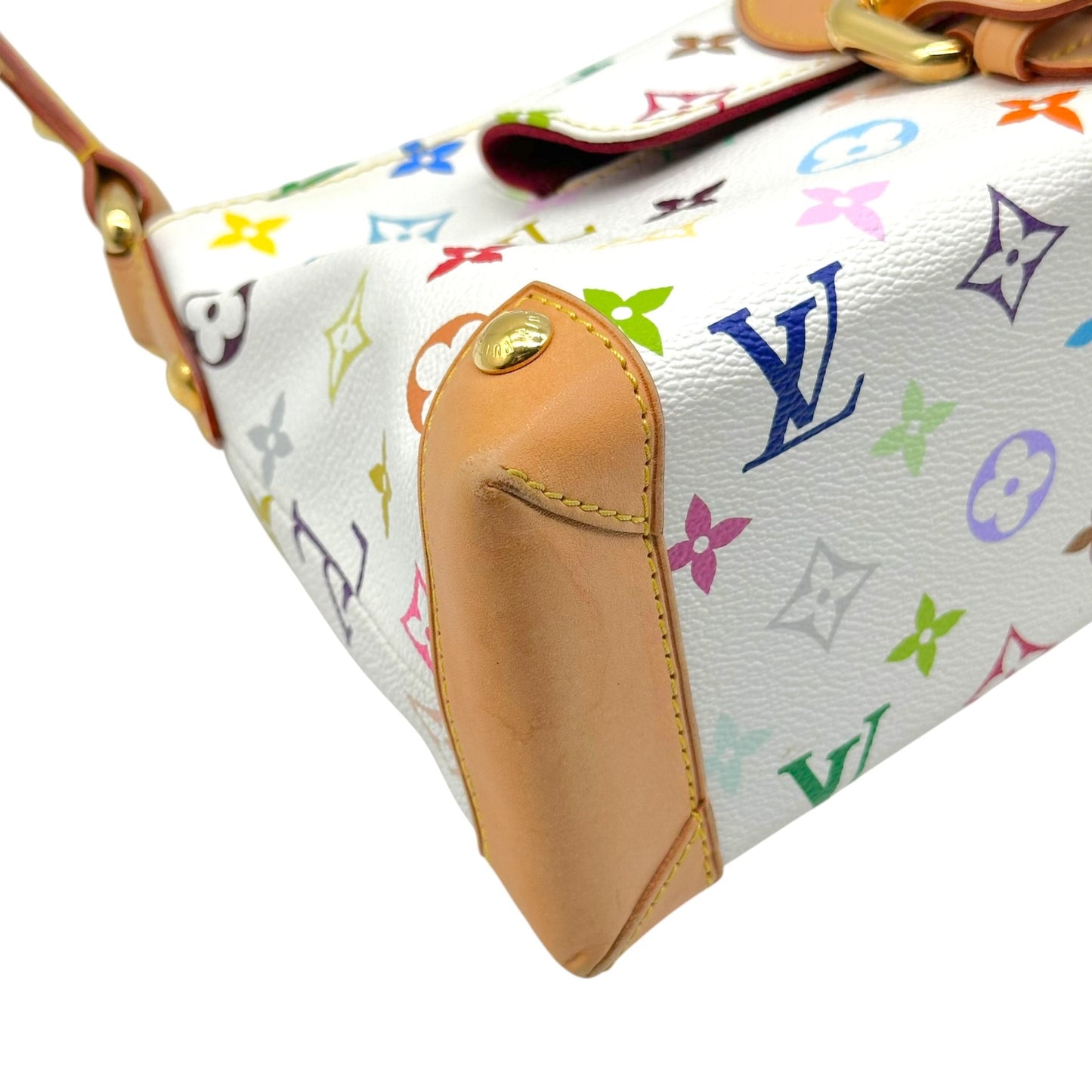 Louis Vuitton White Murakami Multicolor Monogram Eliza Shoulder Bag