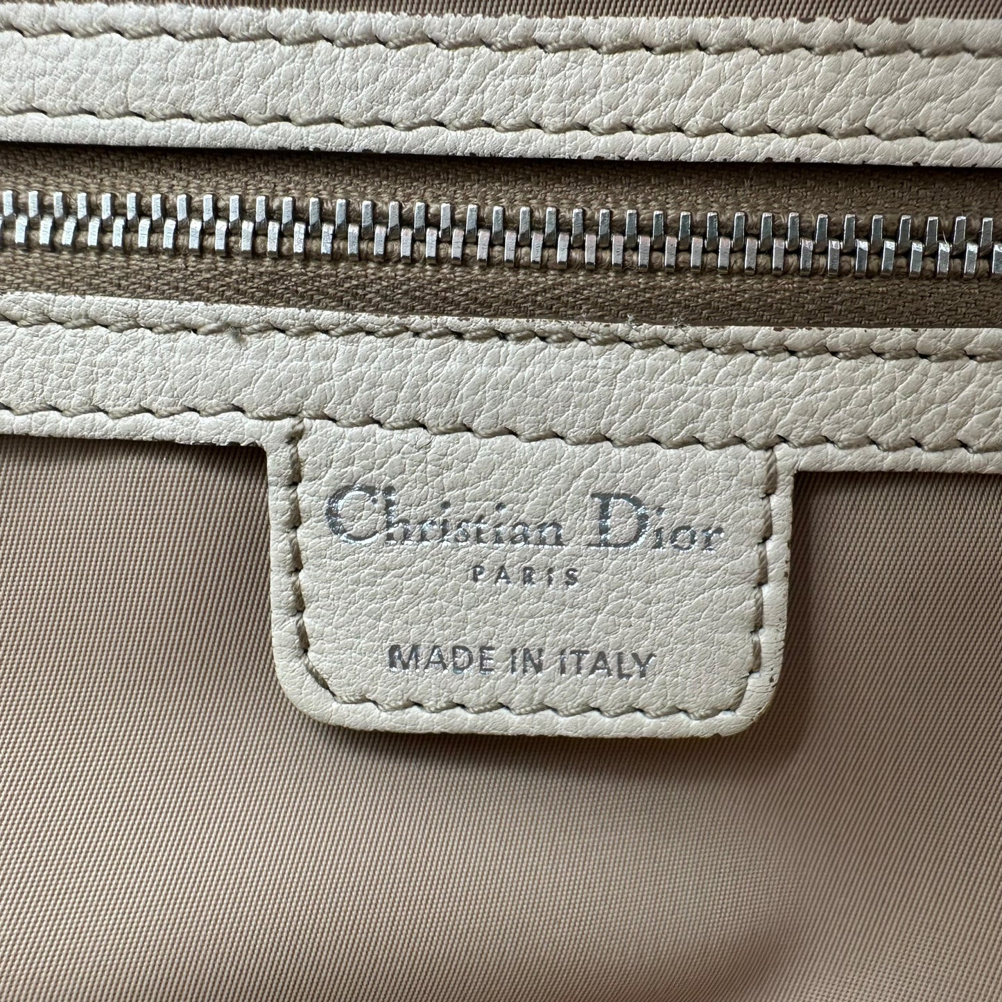 Christian Dior Tan Monogram Canvas Shoulder Bag - Outfit Repeater