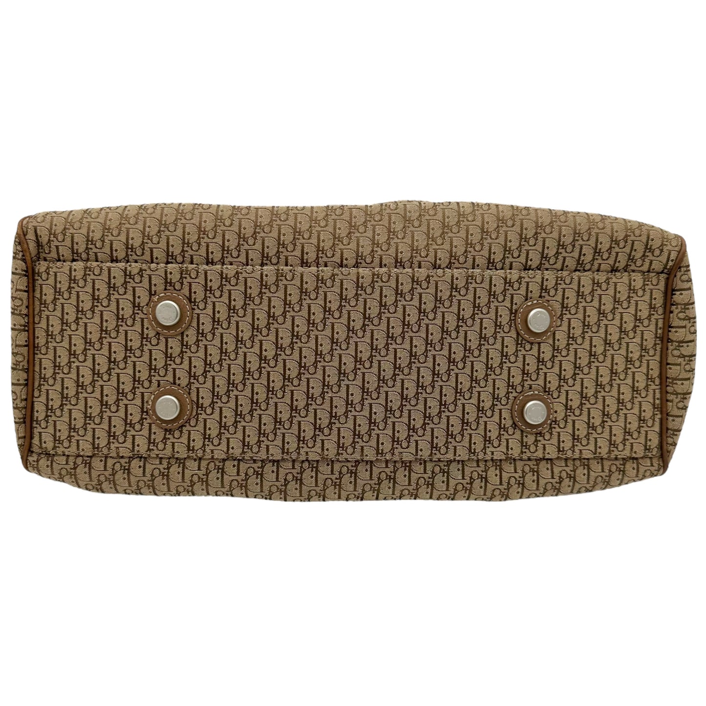 Christian Dior Tan Monogram Canvas Shoulder Bag - Outfit Repeater
