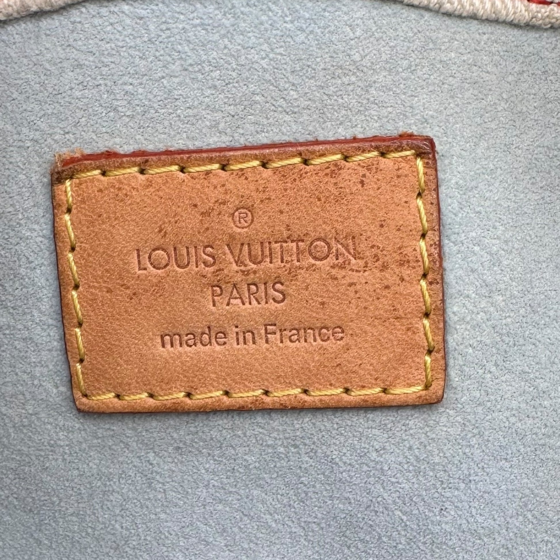 Louis Vuitton Blue Denim Monogram Ombre Sunshine Bag - Outfit Repeater