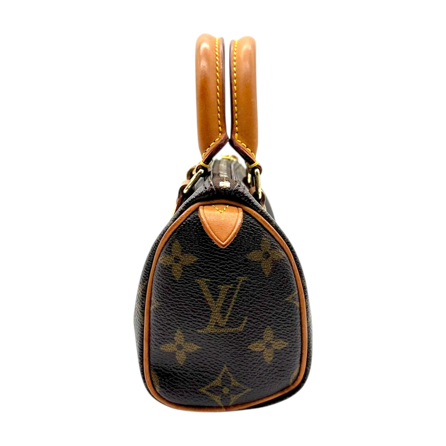 Louis Vuitton Classic Monogram Mini Speedy w/ Strap