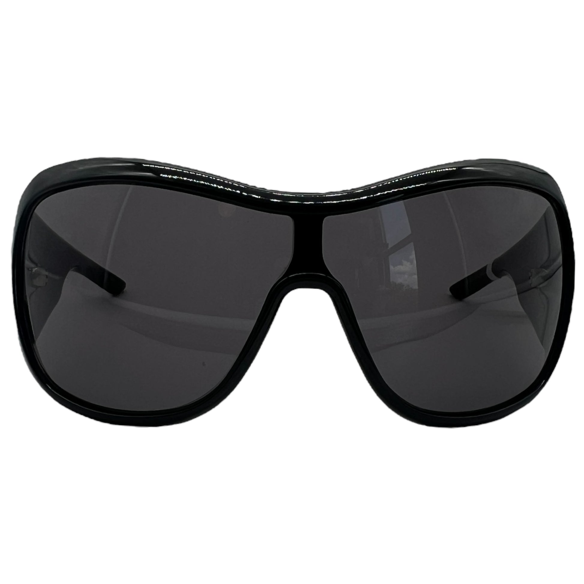Christian Dior Pink & Black Cannage1 Shield Sunglasses - Outfit Repeater