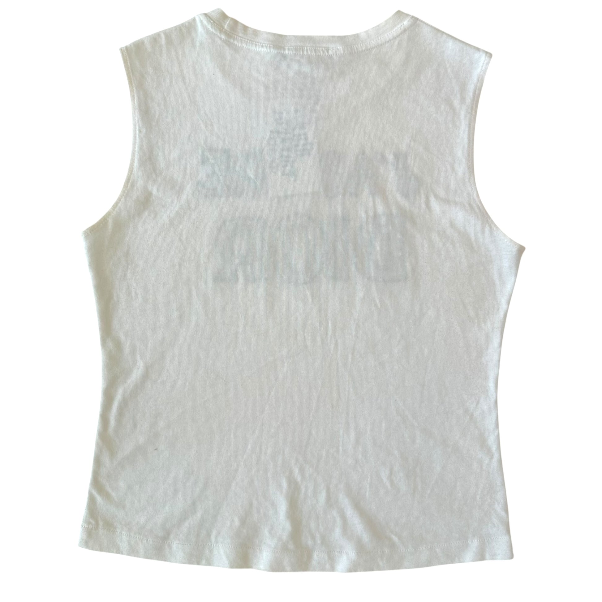 Christian Dior S/S 2003 J'Adore Dior Suede Patchwork Tank Top - Outfit Repeater