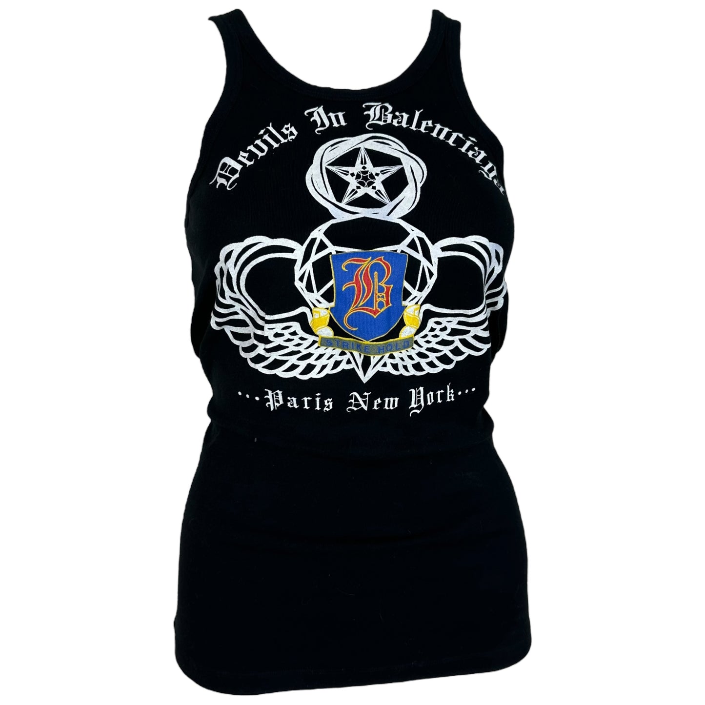 Balenciaga S/S 2006 Devil in Balenciaga Graphic Tank - Outfit Repeater