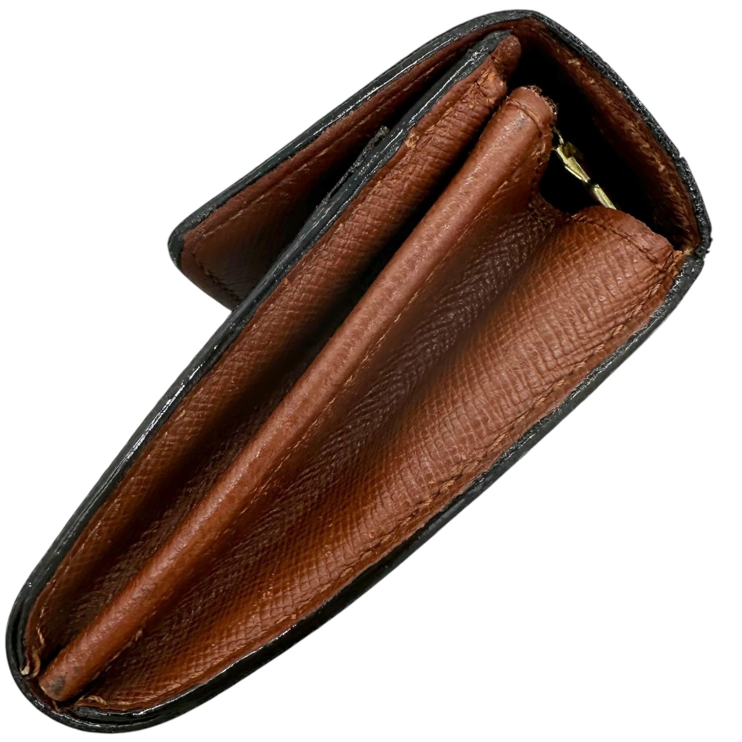 Louis Vuitton Monogram Sarah Wallet Brown Canvas