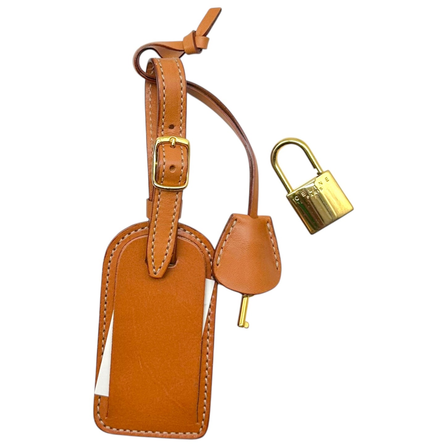 Celine Brown Triomphe Monogram Small Duffle Bag