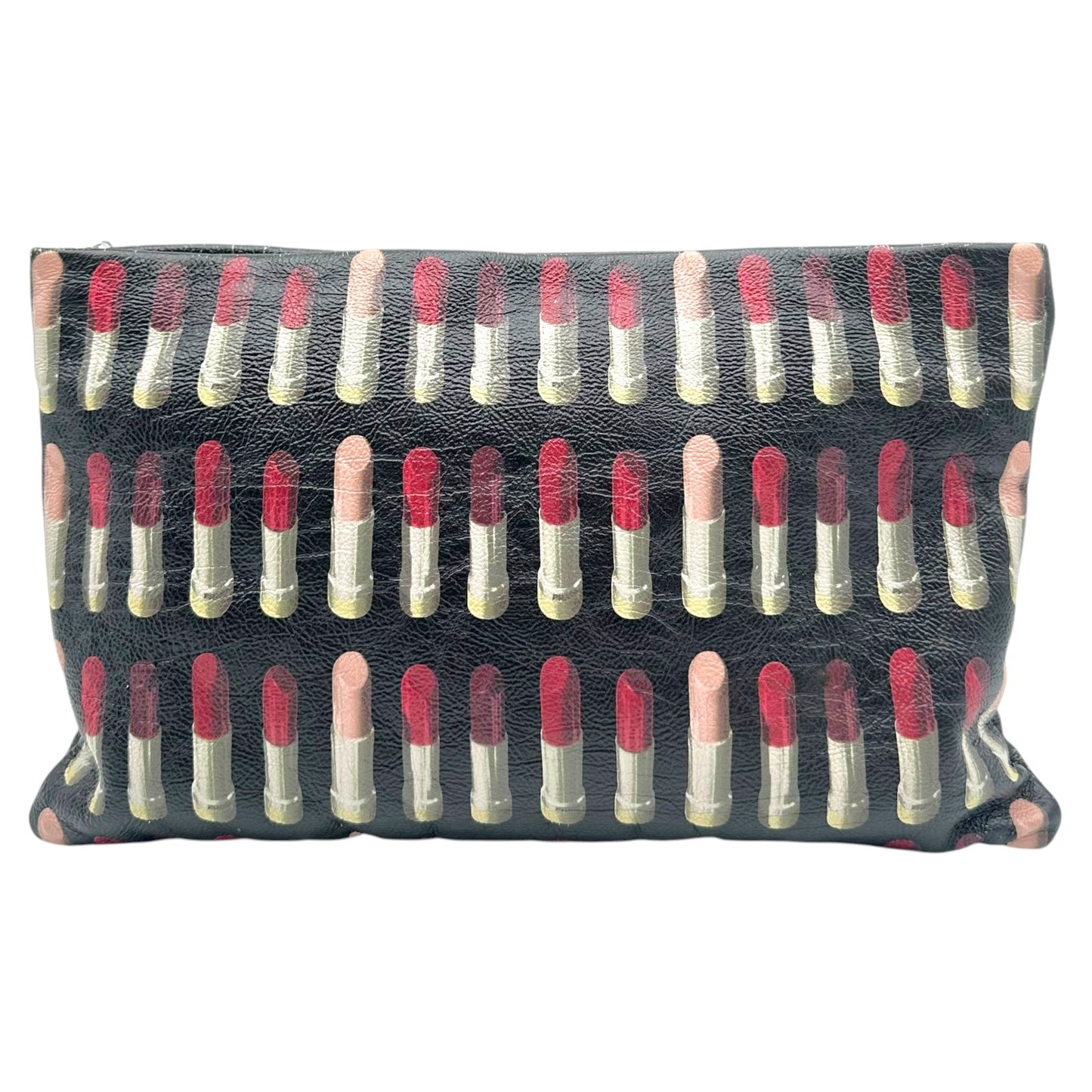 Prada F/W 2018 Lipstick Print 2-Way Clutch Bag