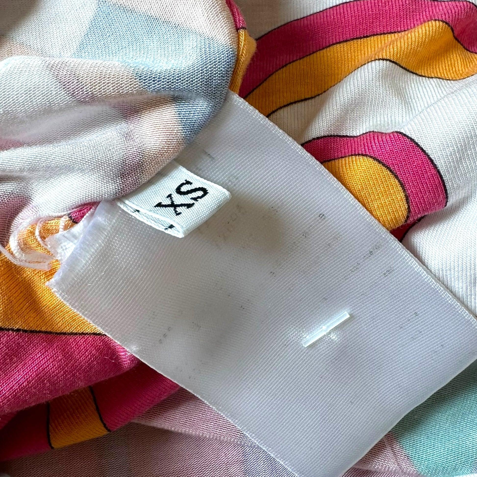 Emilio Pucci Pink & Orange Multicolor Printed Tank Top - Outfit Repeater