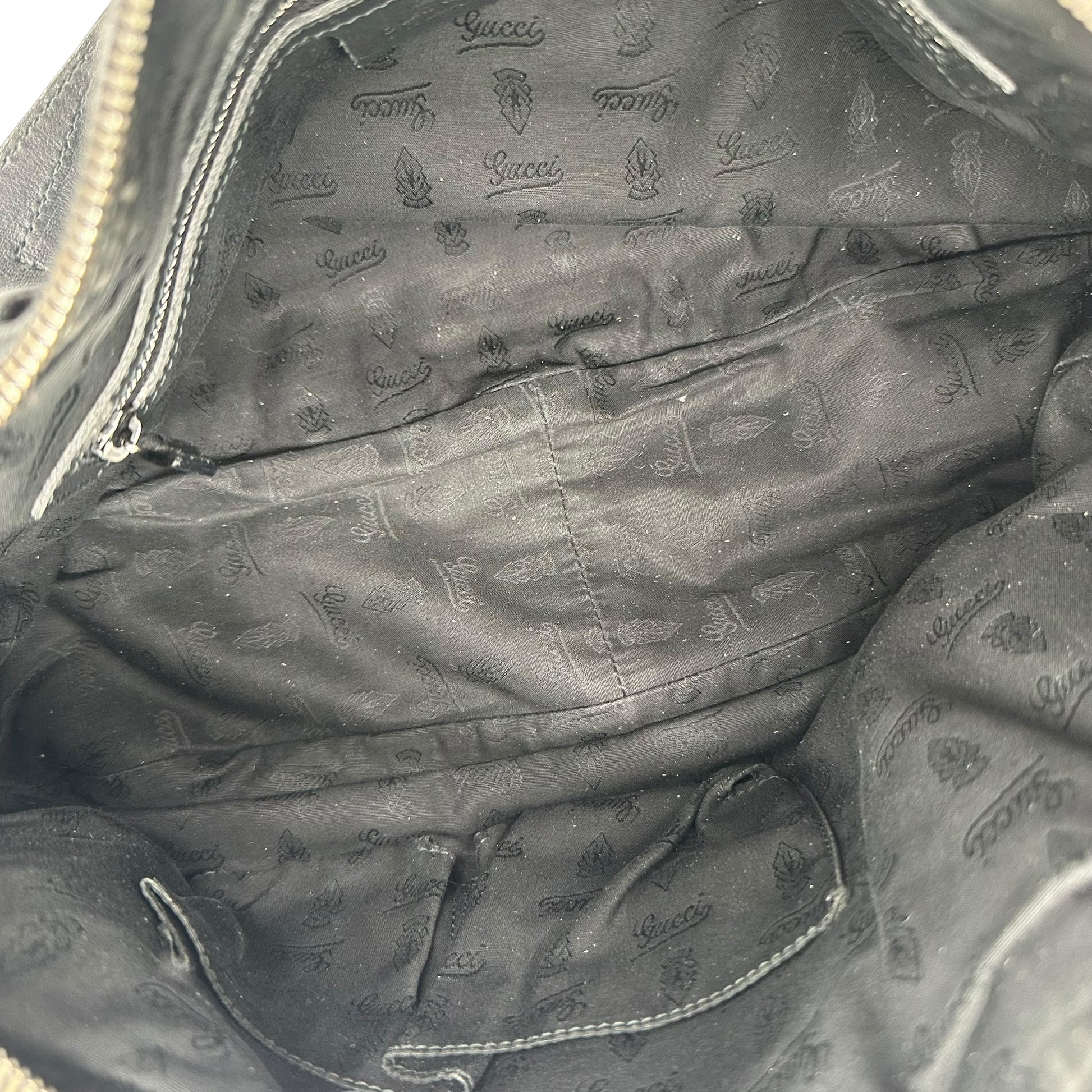 Gucci Black Guccissima Icon Bit 2-Way Leather Shoulder Ba - Outfit Repeater