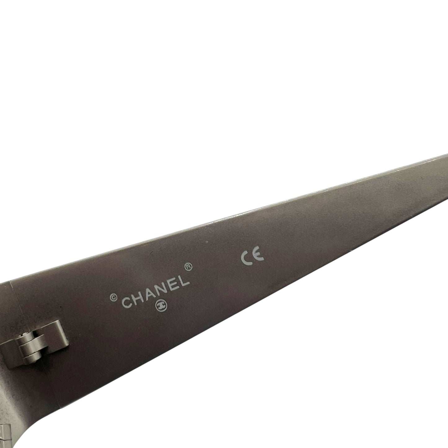 Chanel 06926 Silver Oval Sunglasses w/ Case