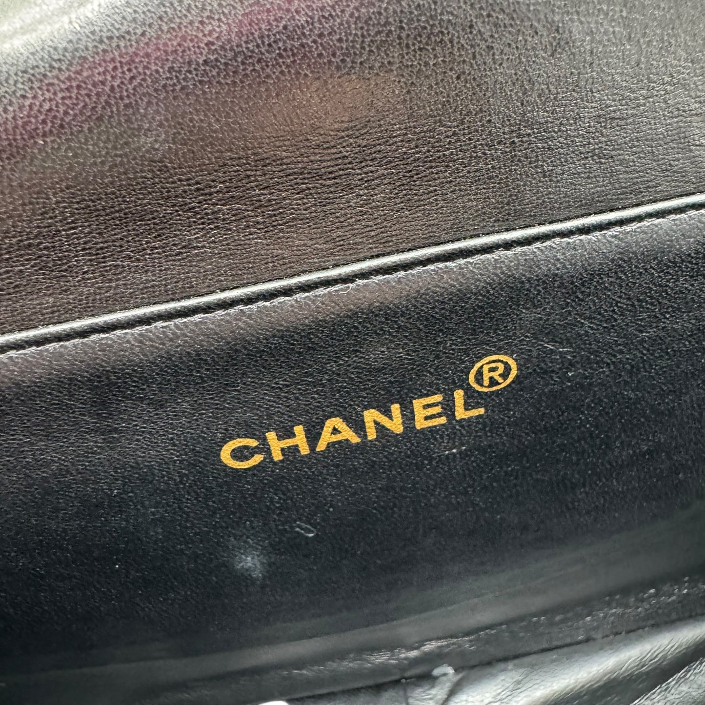 Chanel Black Matelasse Lambskin Medium Double Sided Flap Bag 1996-97 - Outfit Repeater