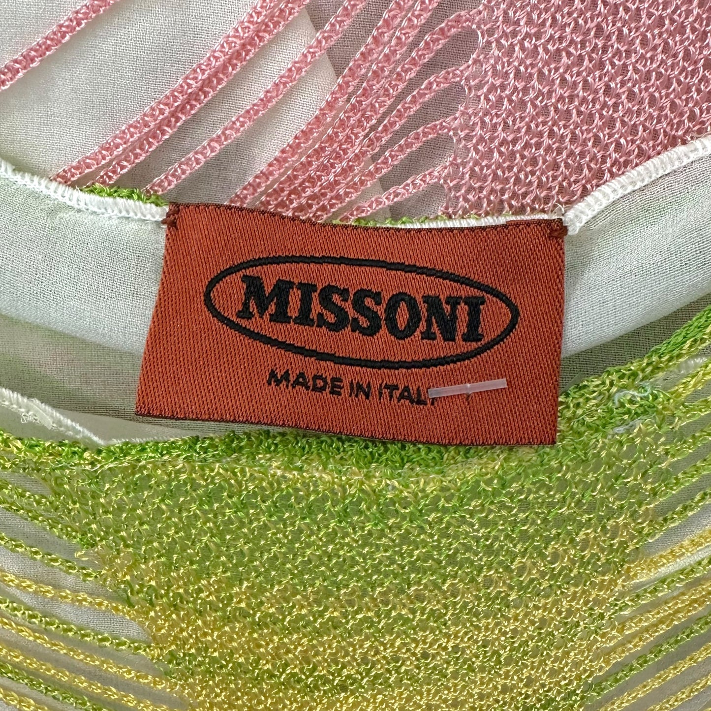 Missoni Multicolor Fringe Dress