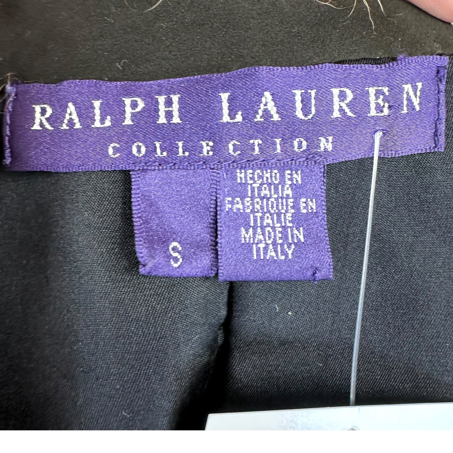 Ralph Lauren Purple Label Brown Shearling Cropped Fur Coat