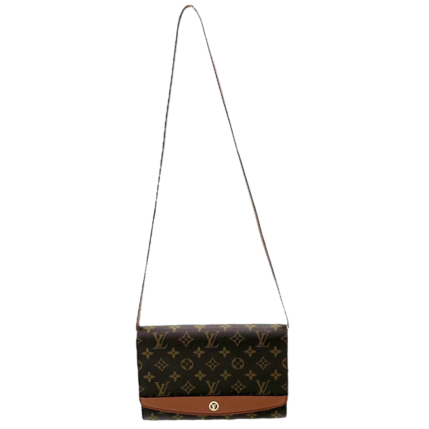 Louis Vuitton Brown Monogram Crossbody Bag